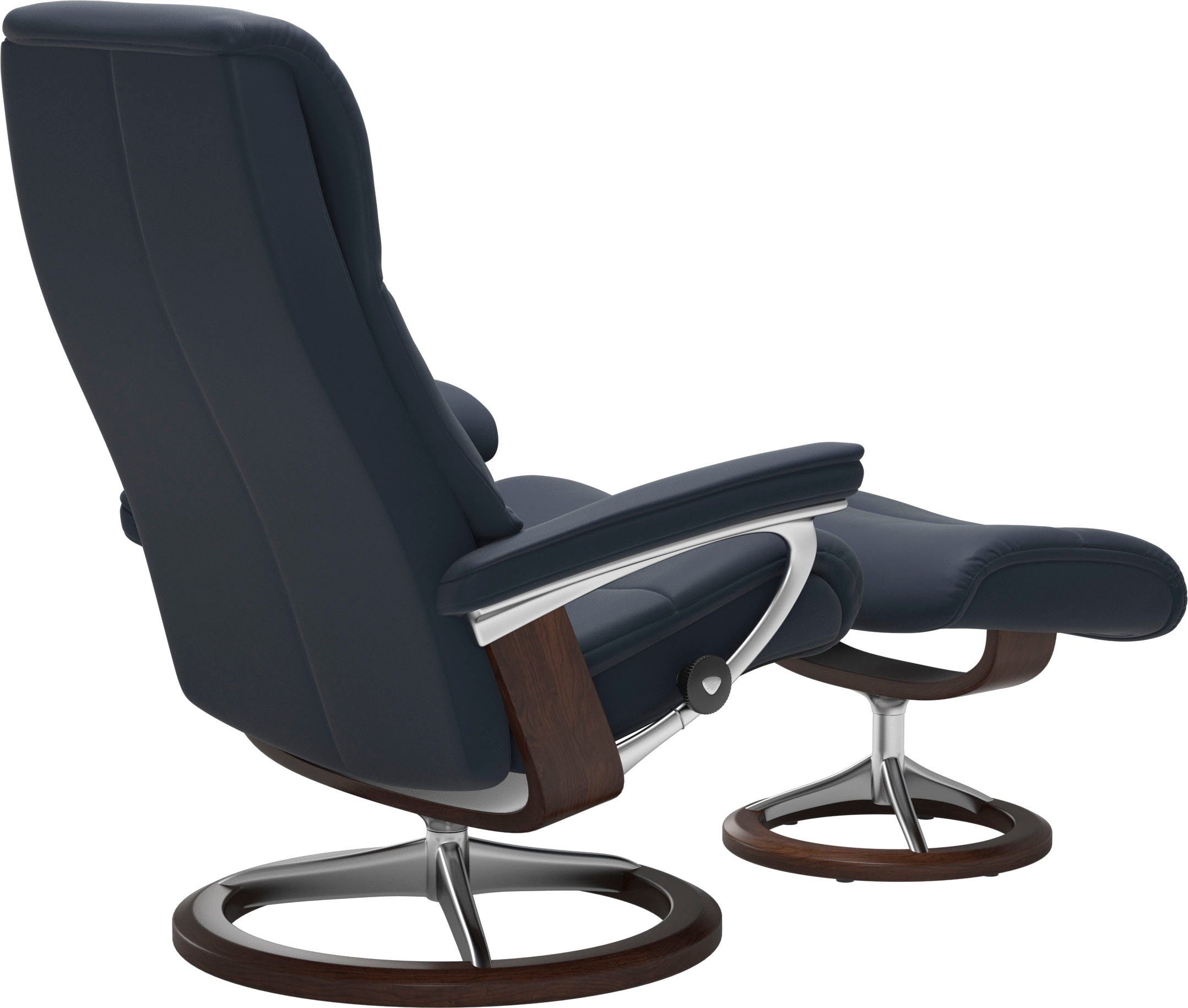 Braun L,Gestell Signature mit Relaxsessel Base, Stressless® View, Größe