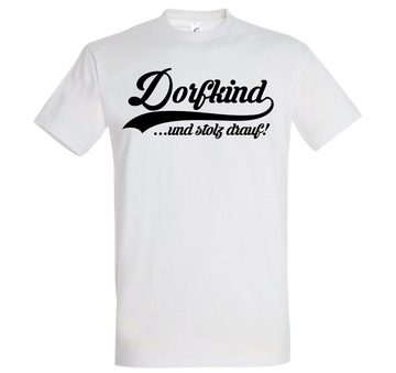 Youth Designz Print-Shirt Dorfkind Herren T-Shirt mit lustigem Spruch