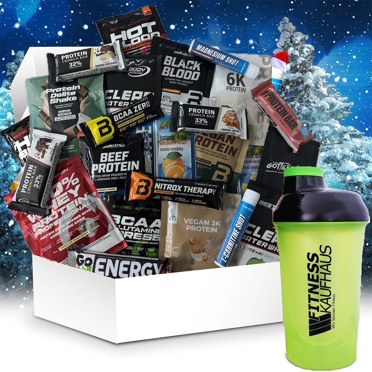 Fitnesskaufhaus Do It Yourself Fitness Adventskalender 24 tlg. Pulver