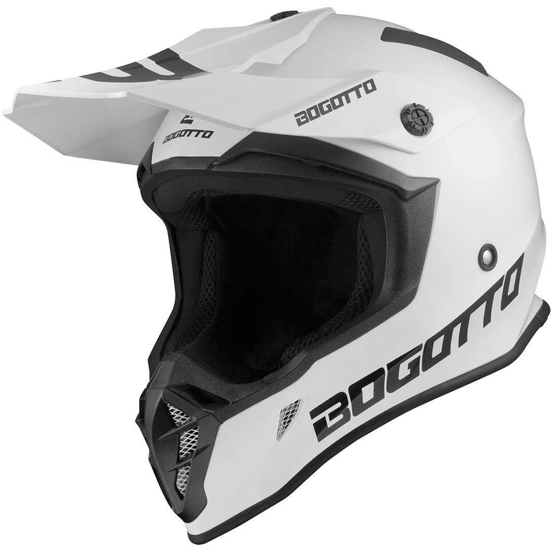 Bogotto Motocrosshelm V332 Motocross Helm, Doppel-D-Verschluss