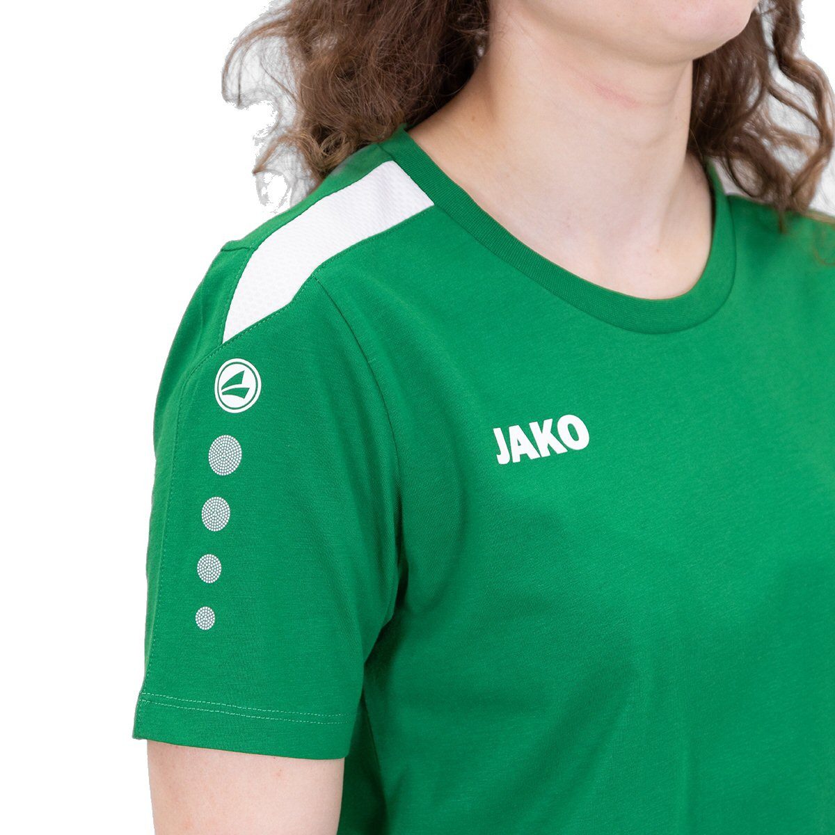 Jako Trainingsshirt Power (strapazierfähig, angenehmes Tragegefühl) grün Damen