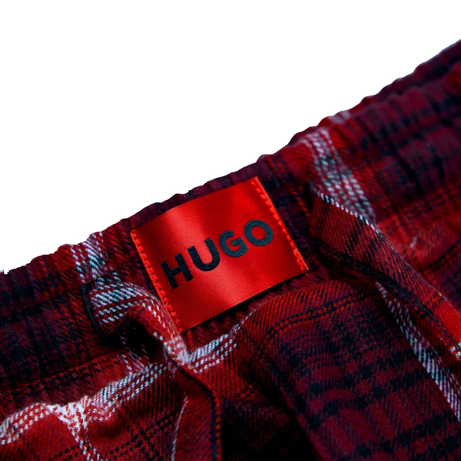 HUGO Pyjamahose Louk_Pants mit Markenpatch günstig online kaufen