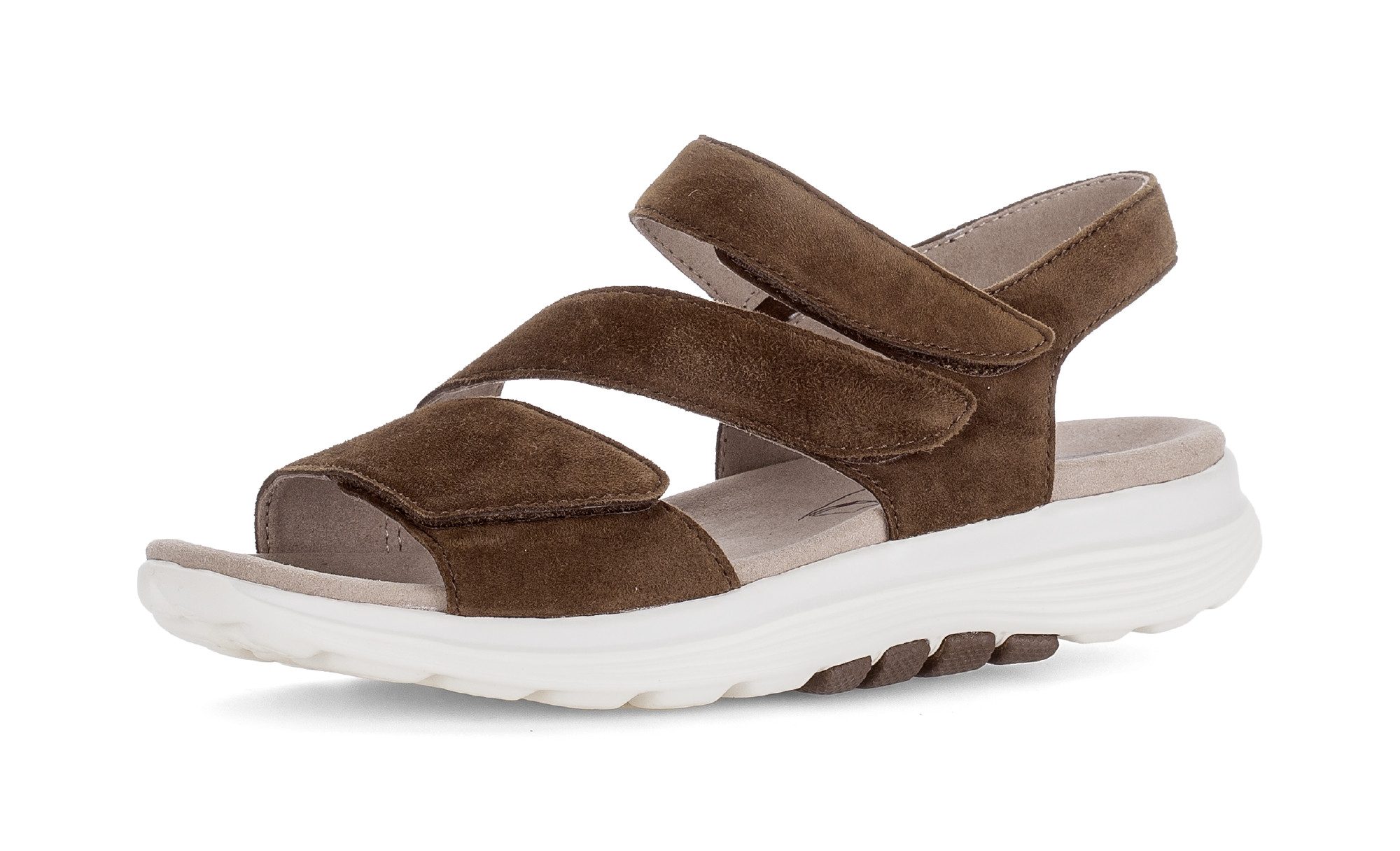 rollingsoft Riemchensandale Keilabsatz, Sandalette mit typischer Laufsohle, G-Weite (weit)