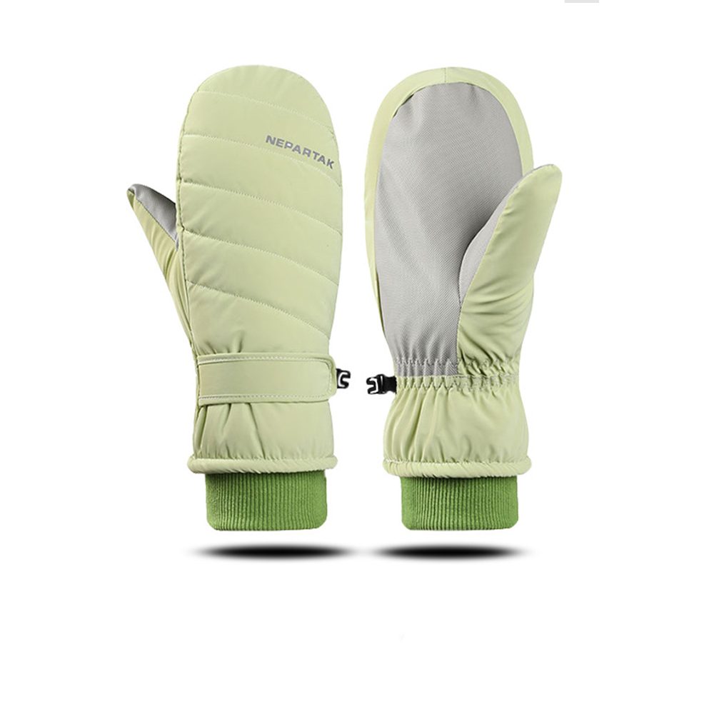 ZanMax Skihandschuhe Skihandschuhe für den und Wintersport Herbst- Grün
