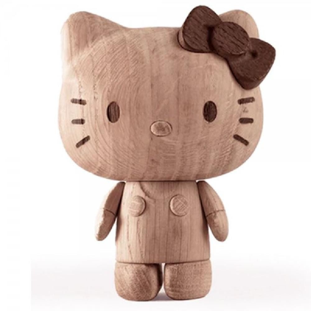 Boyhood Skulptur boyhood Holzskulptur Hello Kitty Oak (22cm)