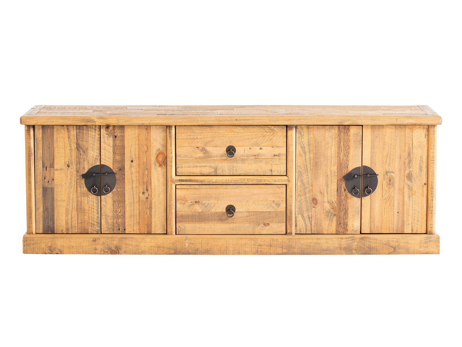 massivum TV-Board Laredo Massivholz rustikal TV-Möbel