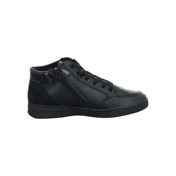 Ara Rom - Damen Schuhe Sneaker Stiefeletten Leder schwarz