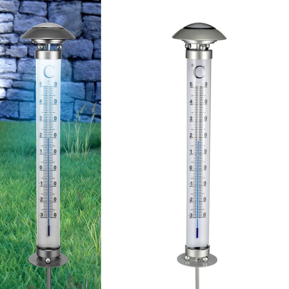 Haushalt International Pflanzkübel Haushalt International Solar Thermometer Maße: ca. 12,5 x 12,5 x 112