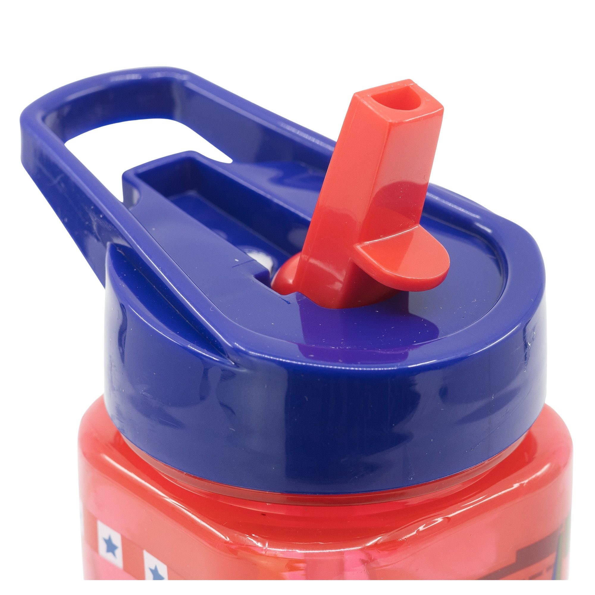 530 Marvel, ml Trinkkappe The Trinkflasche Kinderflasche AVENGERS & Tragegriff frei BPA mit