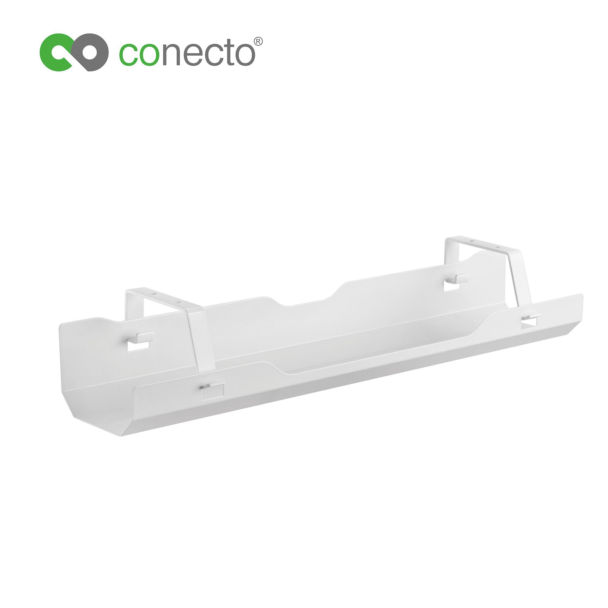 conecto Электропроводkanal conecto® Schreibtisch Электропроводlhalterung, weiß
