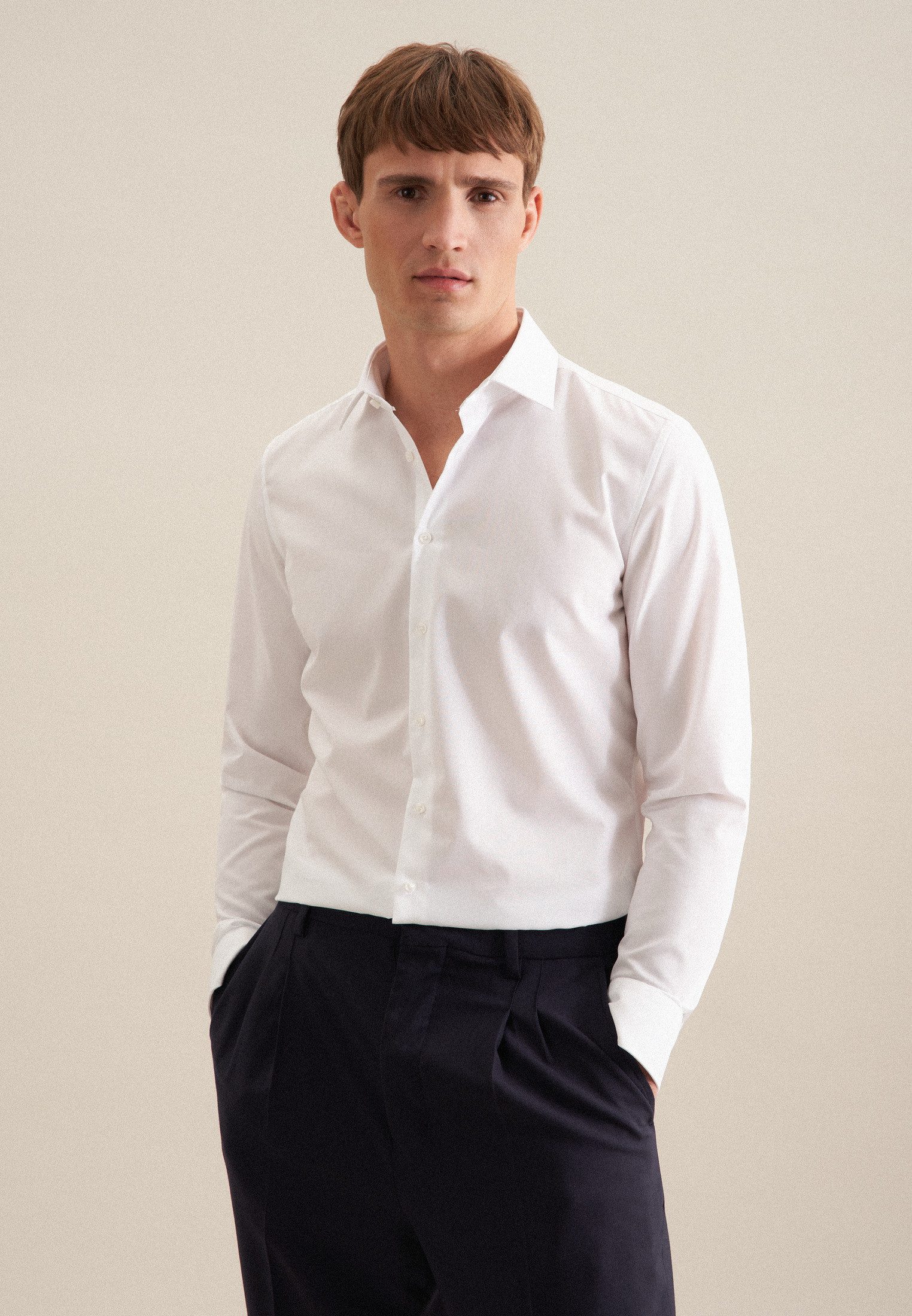Businesshemd Schwarze Rose