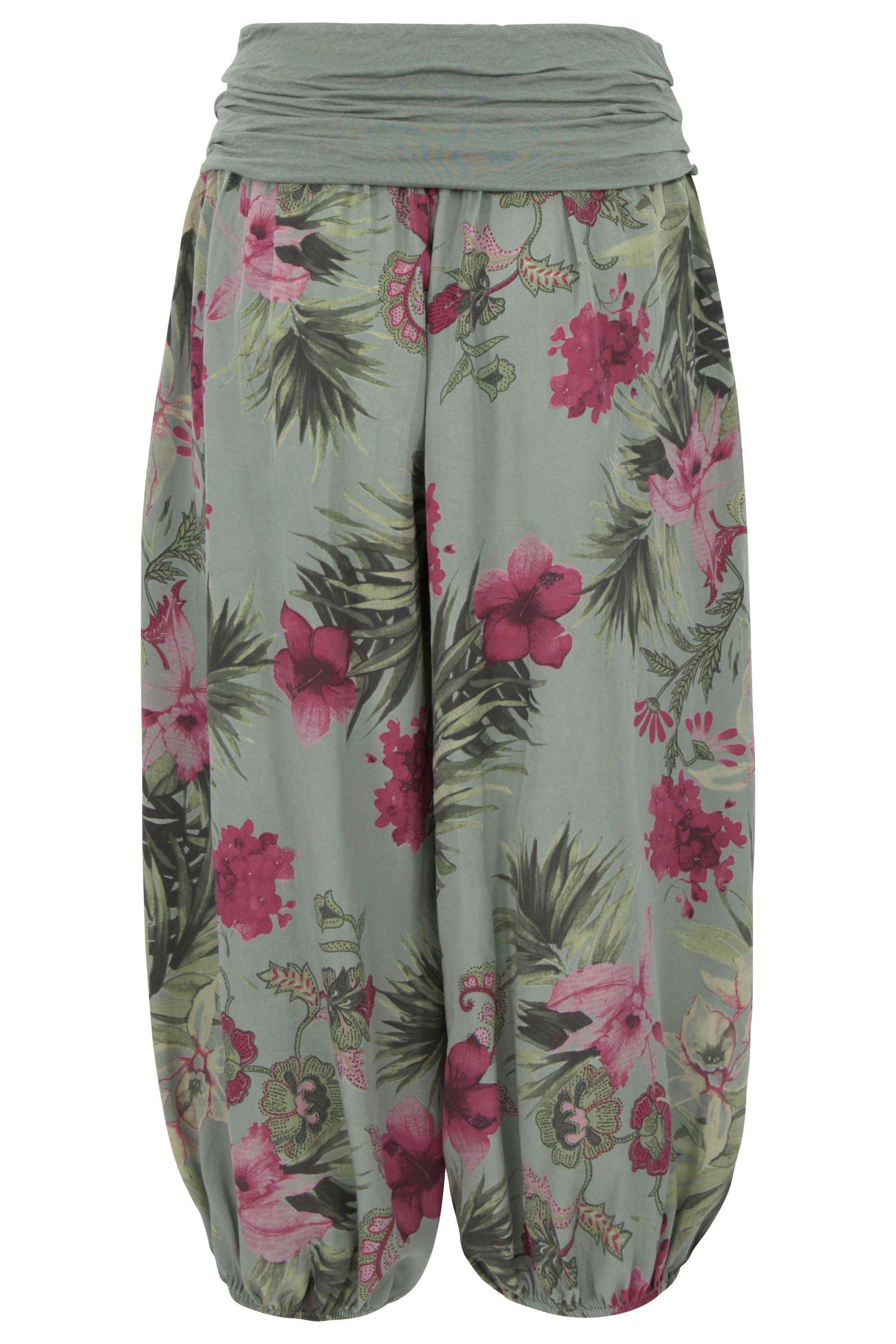 malito more than fashion Haremshose malito Damen Aladinhose mit floralem Mu günstig online kaufen