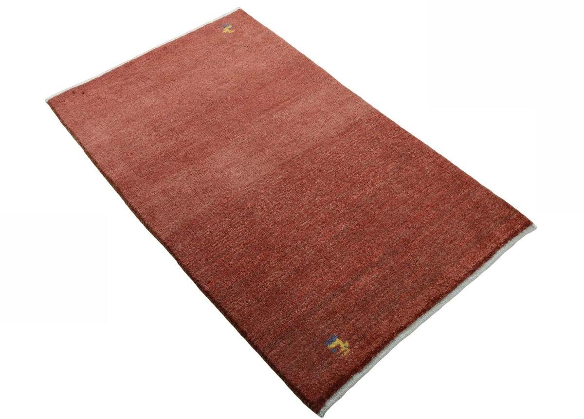 Orientteppich Perser Gabbeh 80x133 Handgeknüpfter Orientteppich, Nain mm Trading, 18 Höhe: Moderner rechteckig