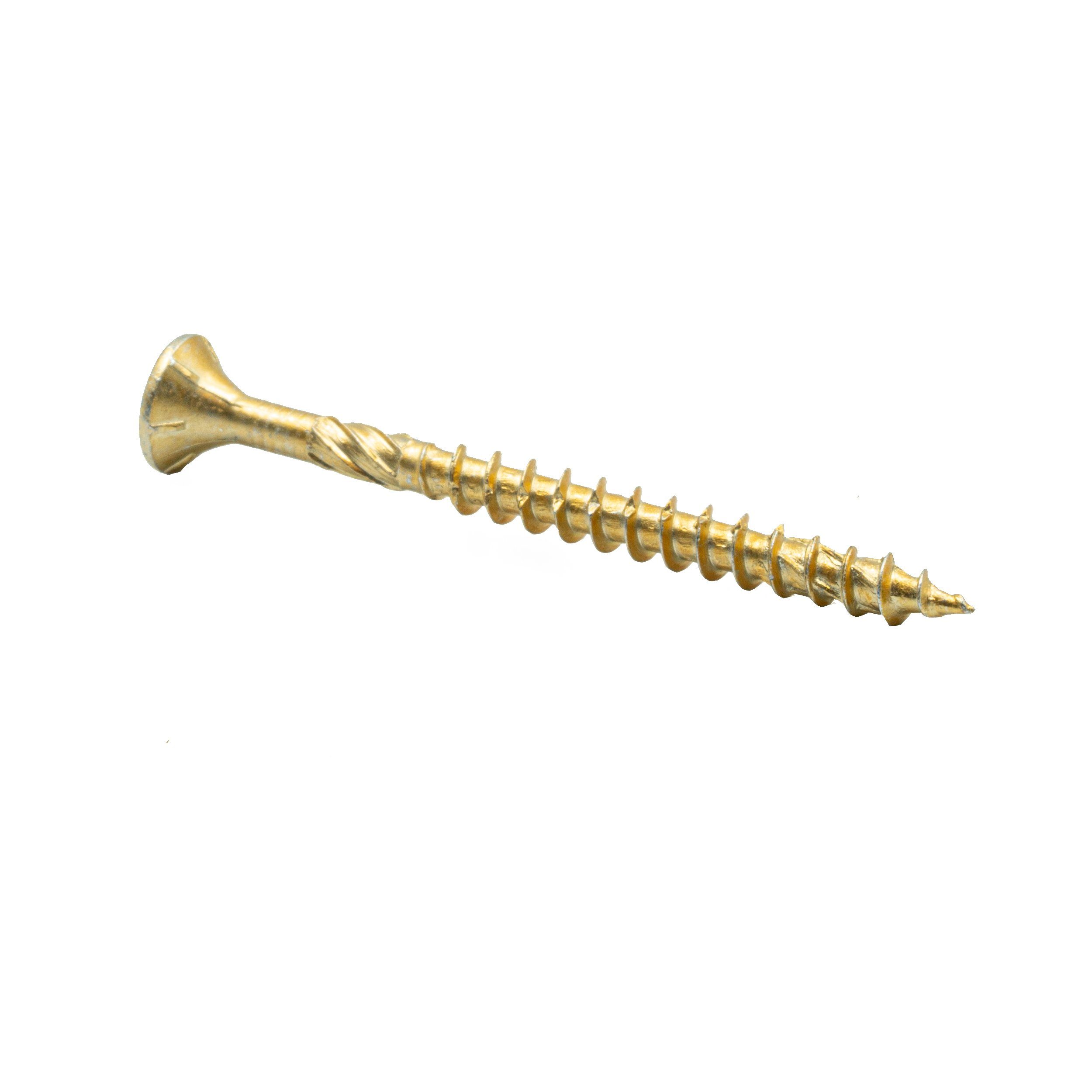 Klimas Holzbauschraube KLIMAS Holzschrauben mit Senkkopf Torx verzinkt Gelb, (500 St) – Bild 4 von 4
