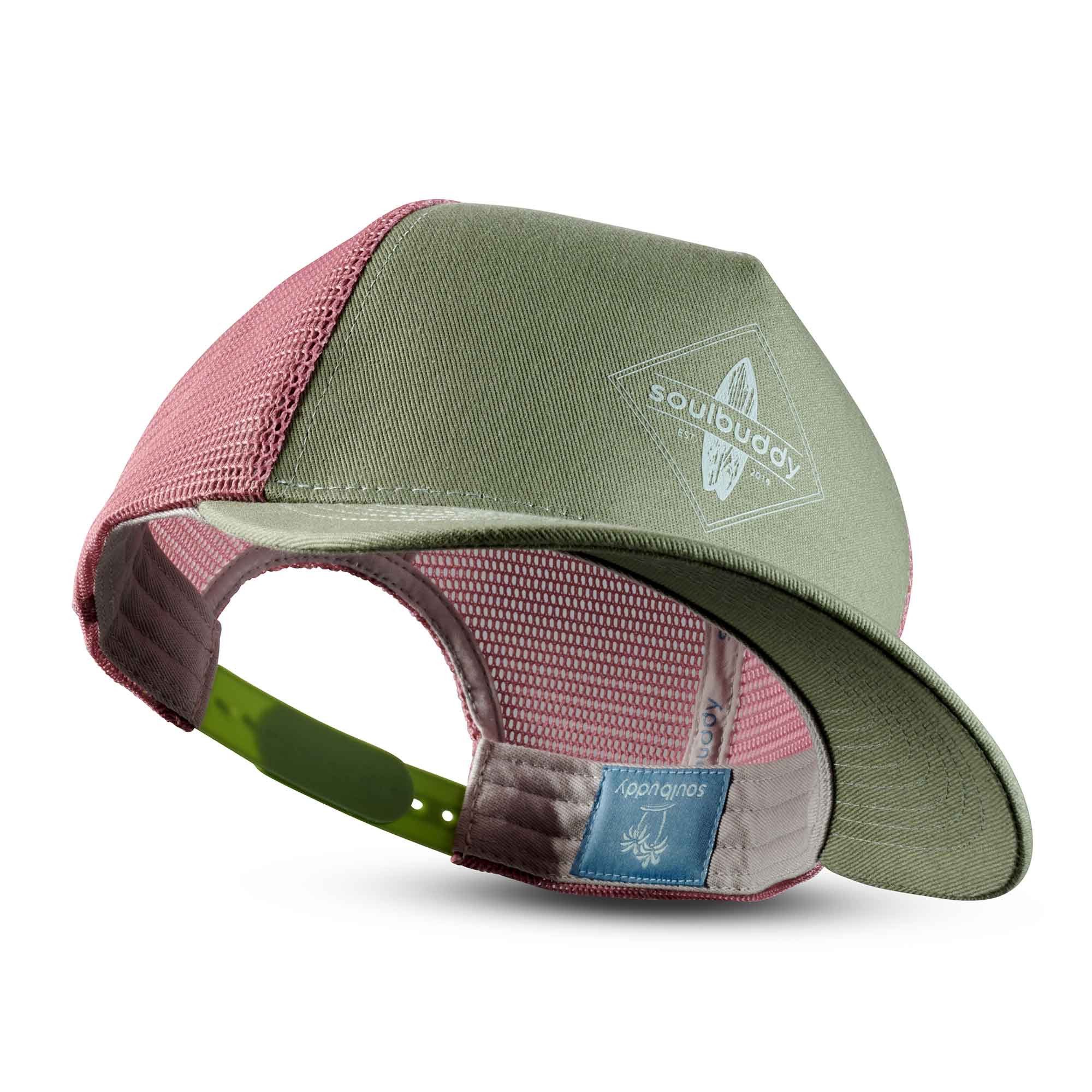 Soulbuddy Trucker Cap, Basecap, Snapback, Cappy Herren & Damen, Mann Geschenk (One Size, Unisex, Gebogener Schirm, Größenverstellbar)