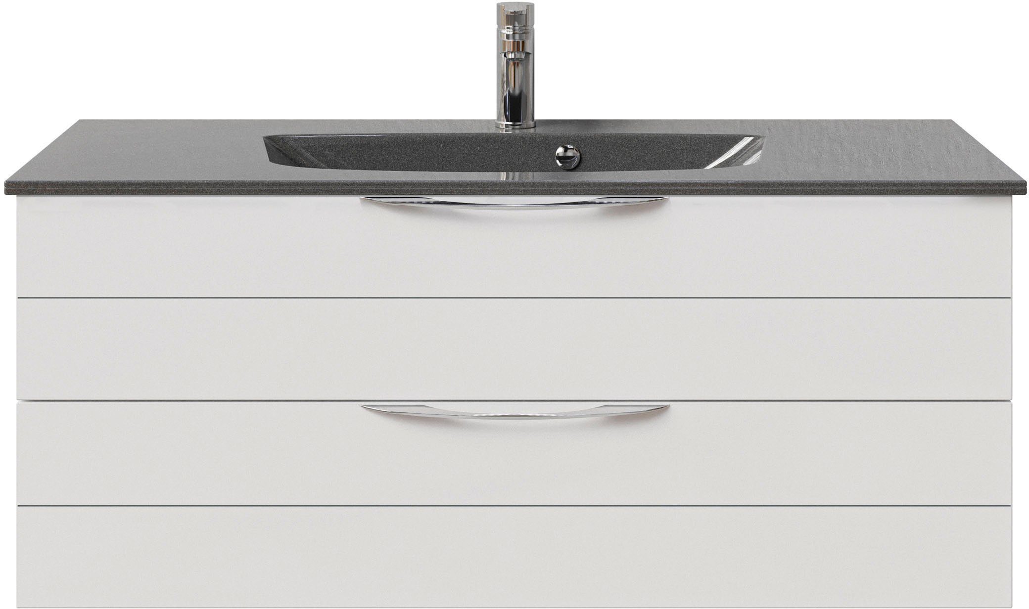 Saphir Waschtisch "Serie 6025 Mineralmarmor-Waschtisch mit Unterschrank, 11 günstig online kaufen
