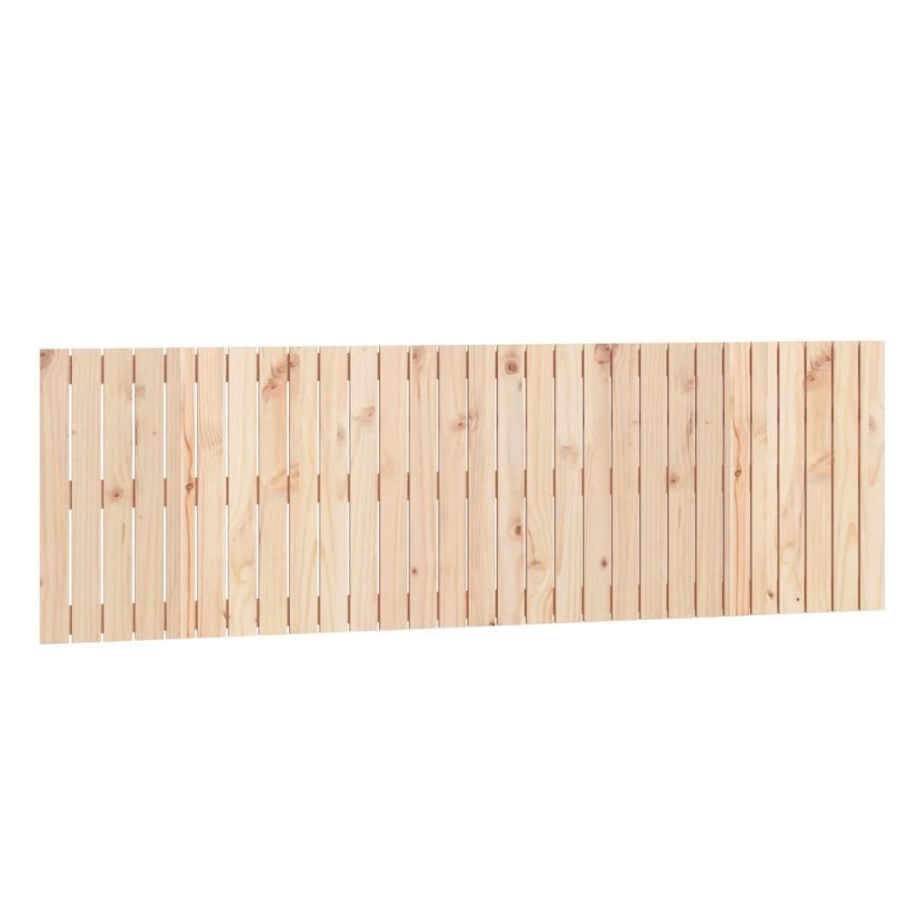vidaXL Bett Wand-Kopfteil 185x3x60 cm Massivholz Kiefer (1-tlg)