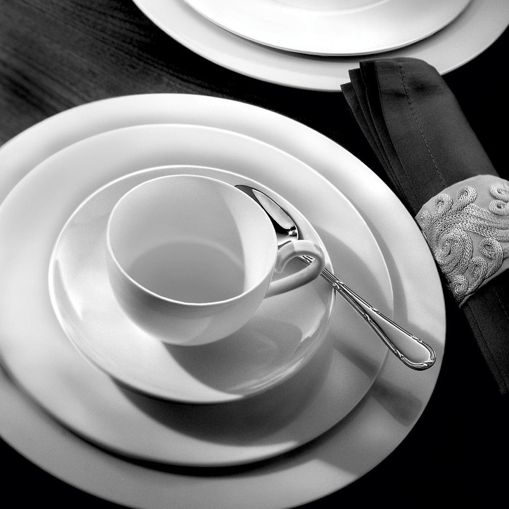 Villeroy & Boch Frühstücksteller Royal Frühstücksteller, (1 St), Premium Bone Porcelain, 1 Stck, mikrowellensicher,spülmaschinenfest, M