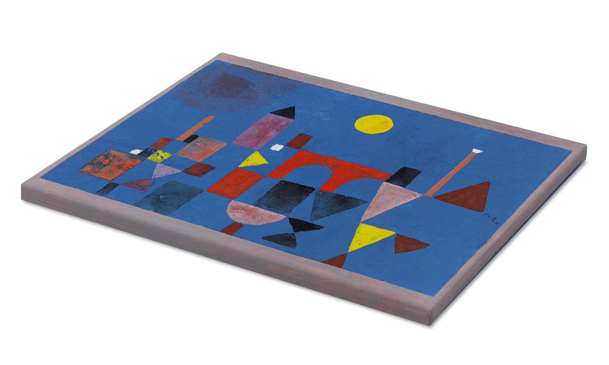 Posterlounge Poster Paul Klee, Rote Brücke, günstig online kaufen