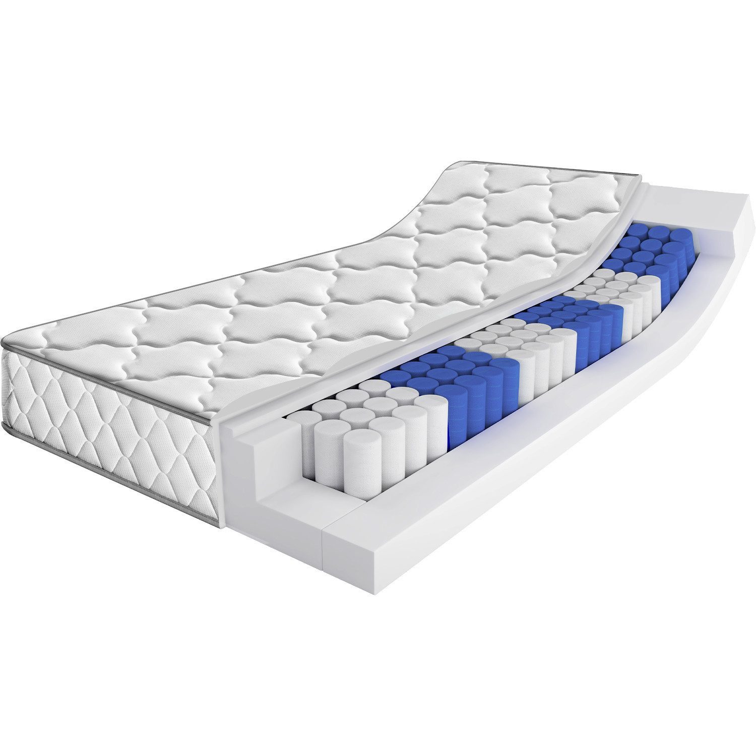 Taschenfederkernmatratze Matratze, 7 Zone Federkernmatratze Matratzen Atmun günstig online kaufen