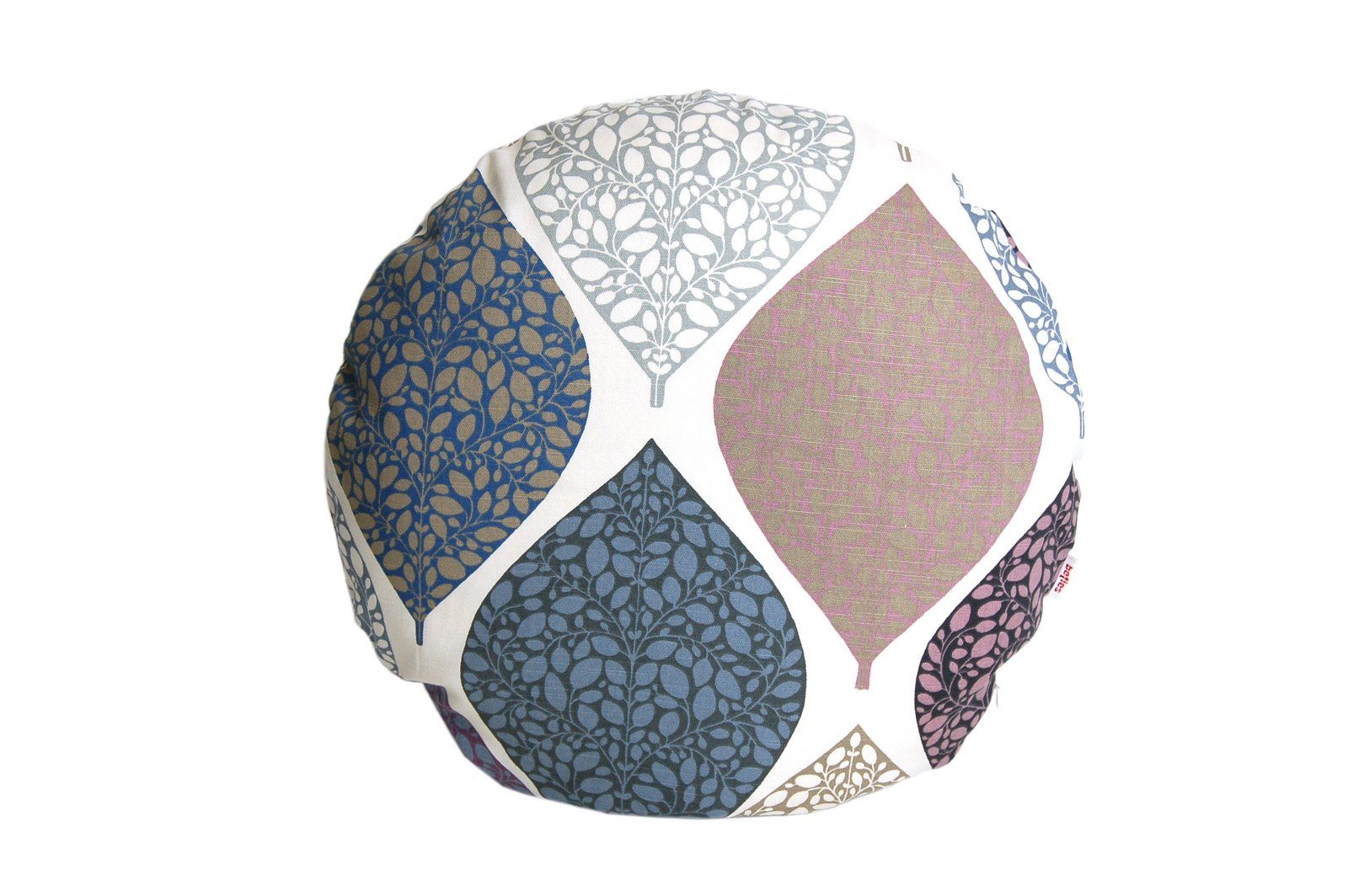 beties Kissenbezug Momente, (1 Stück), Kissenbezug rund ca. 80 cm Bodenkissen (Hortensie)