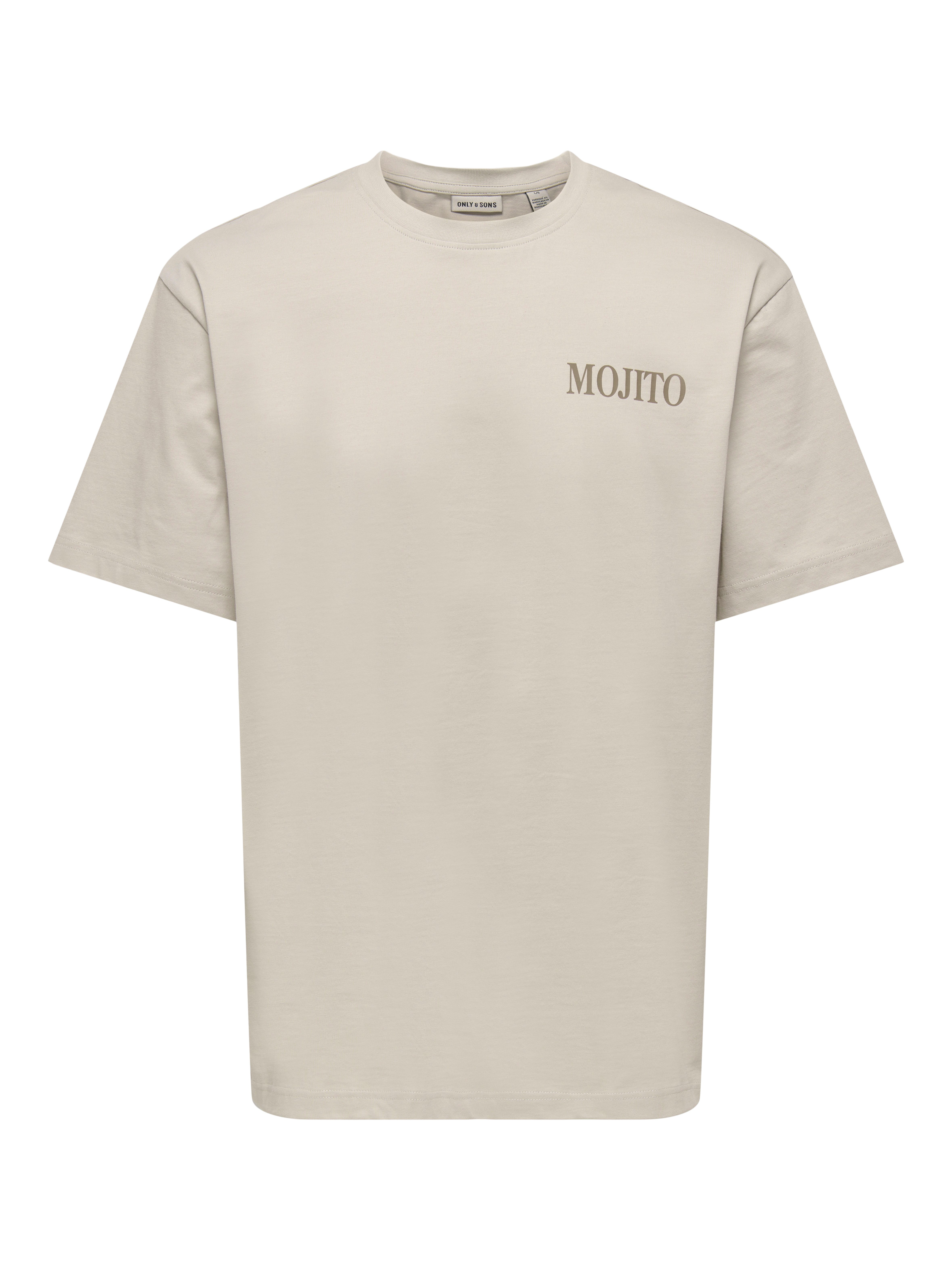 ONLY & SONS T-Shirt ONSFRED LIFE RLX SS PRINT TEE NOOS Baumwolle, relaxed f günstig online kaufen