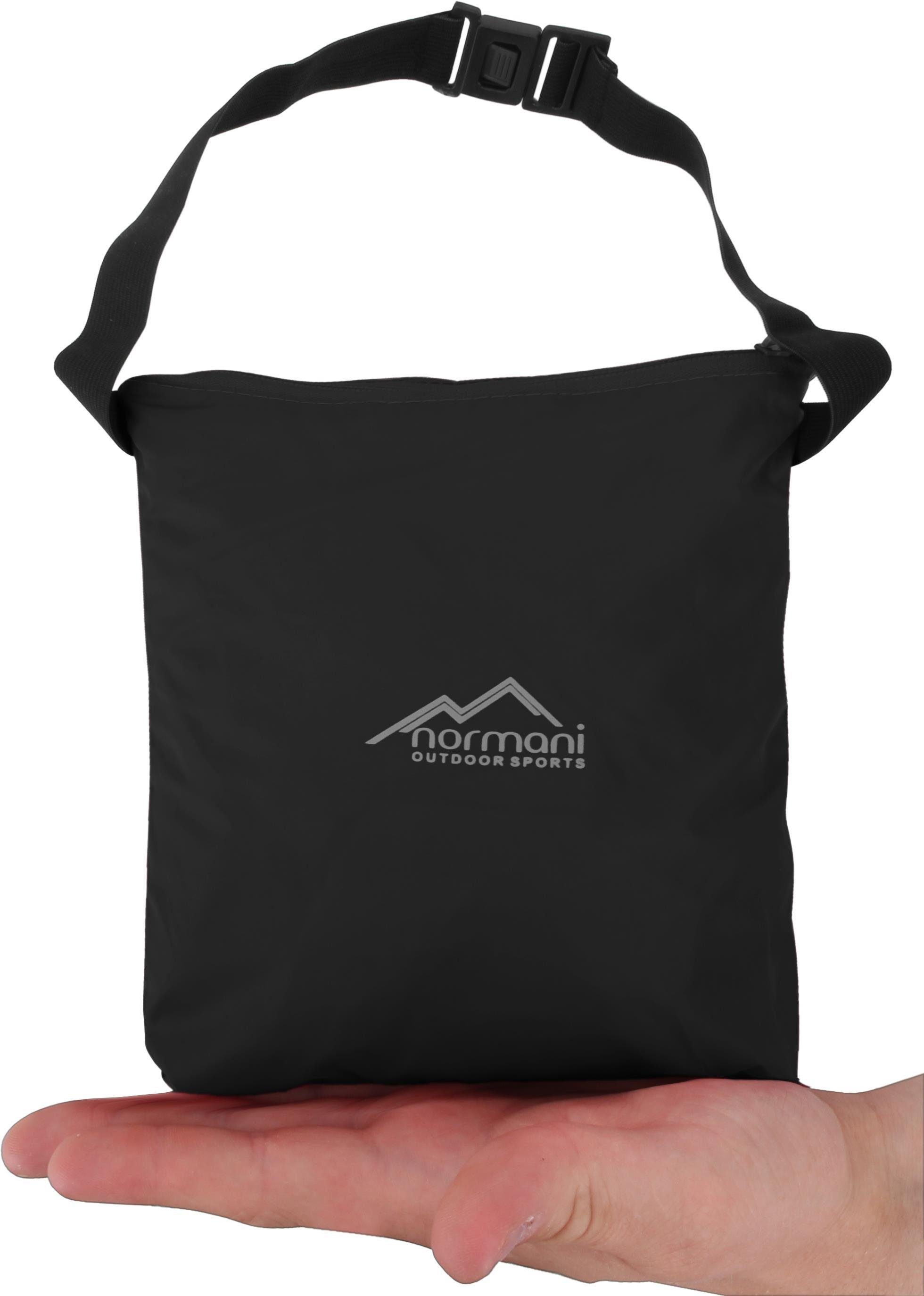 normani Regenponcho Unisex Regenponcho wasserdicht Cherrapunji mit Kapuze - 12000 mm Wassersäule - 3M™-Reflektor – Bild 4 von 5
