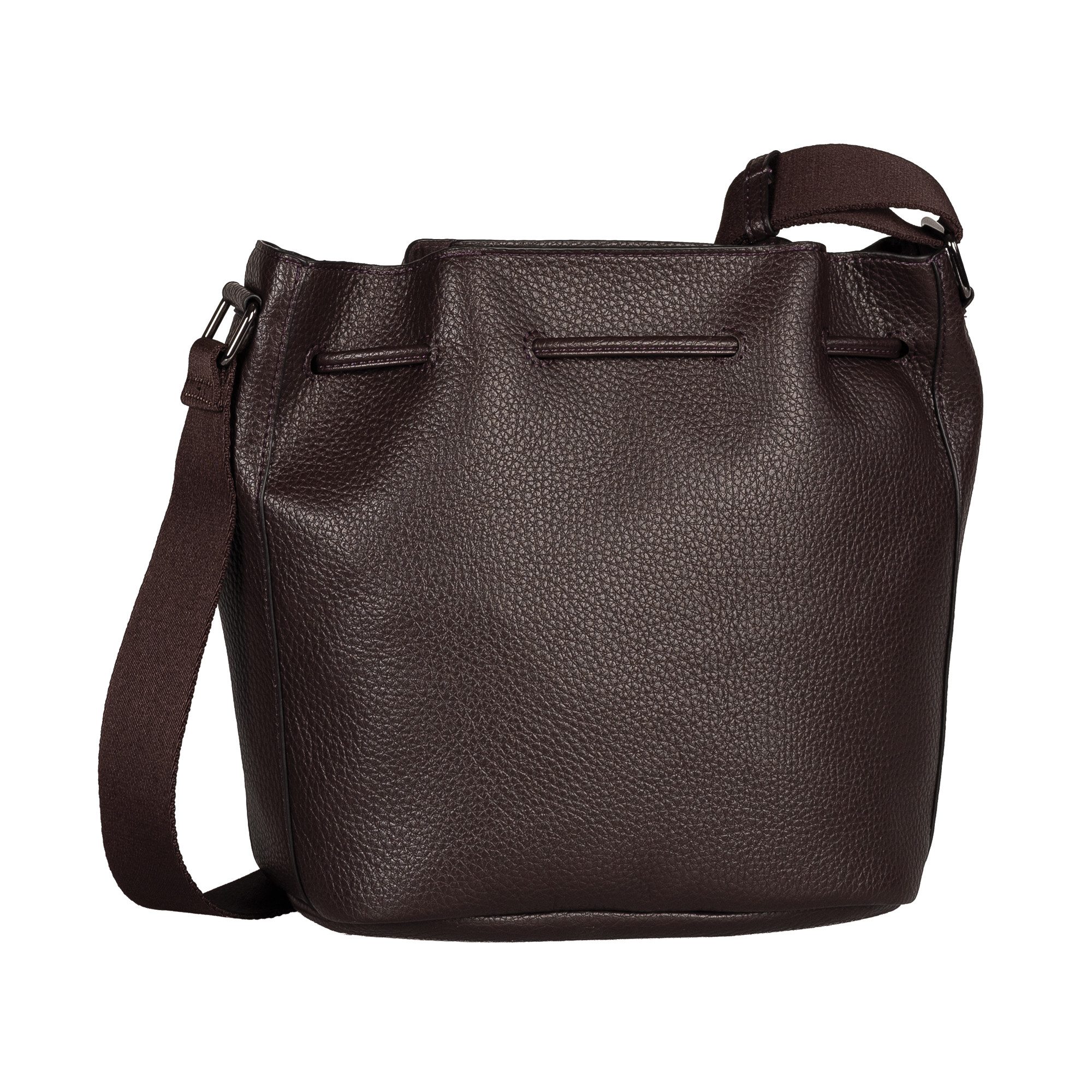 TOM TAILOR Beuteltasche Analisa, Damen Schultertasche, klare Shapes und Logo-Lochmuster, moderner Look