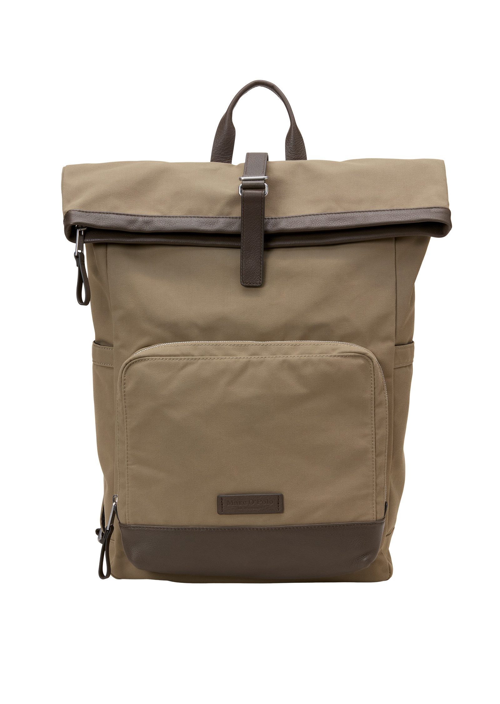 Marc O'Polo Reisetasche aus gewachstem Canvas