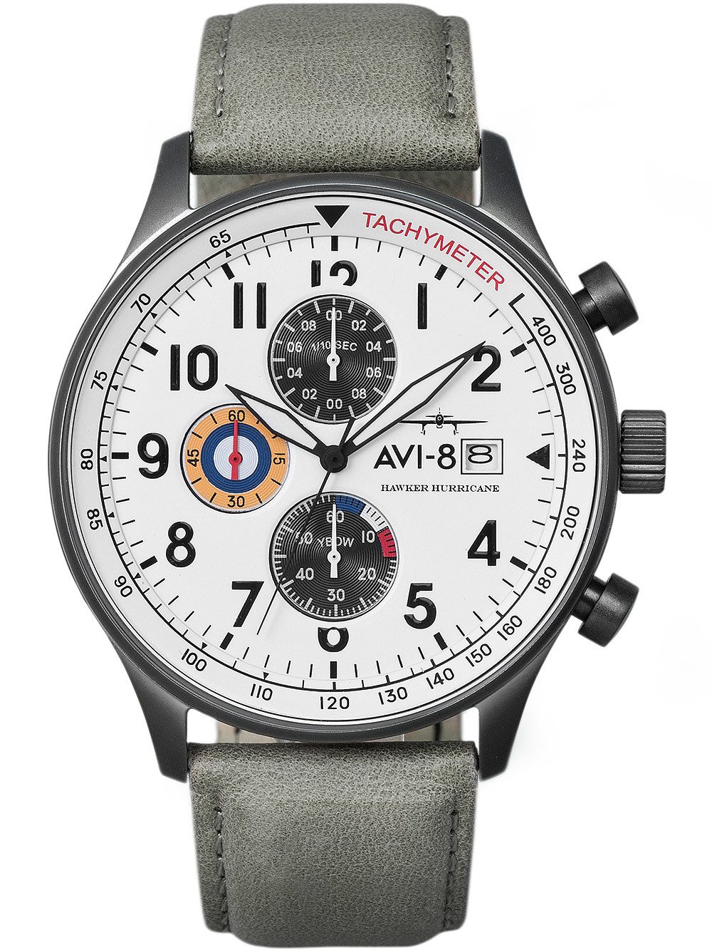AVI-8 Quarzuhr AVI-8 AV-4011-0B Hawker Hurricane Chronograph 42mm 5ATM AVI-8 AV-4011-0B Hawker Hurricane Chronograph 42mm 5ATM