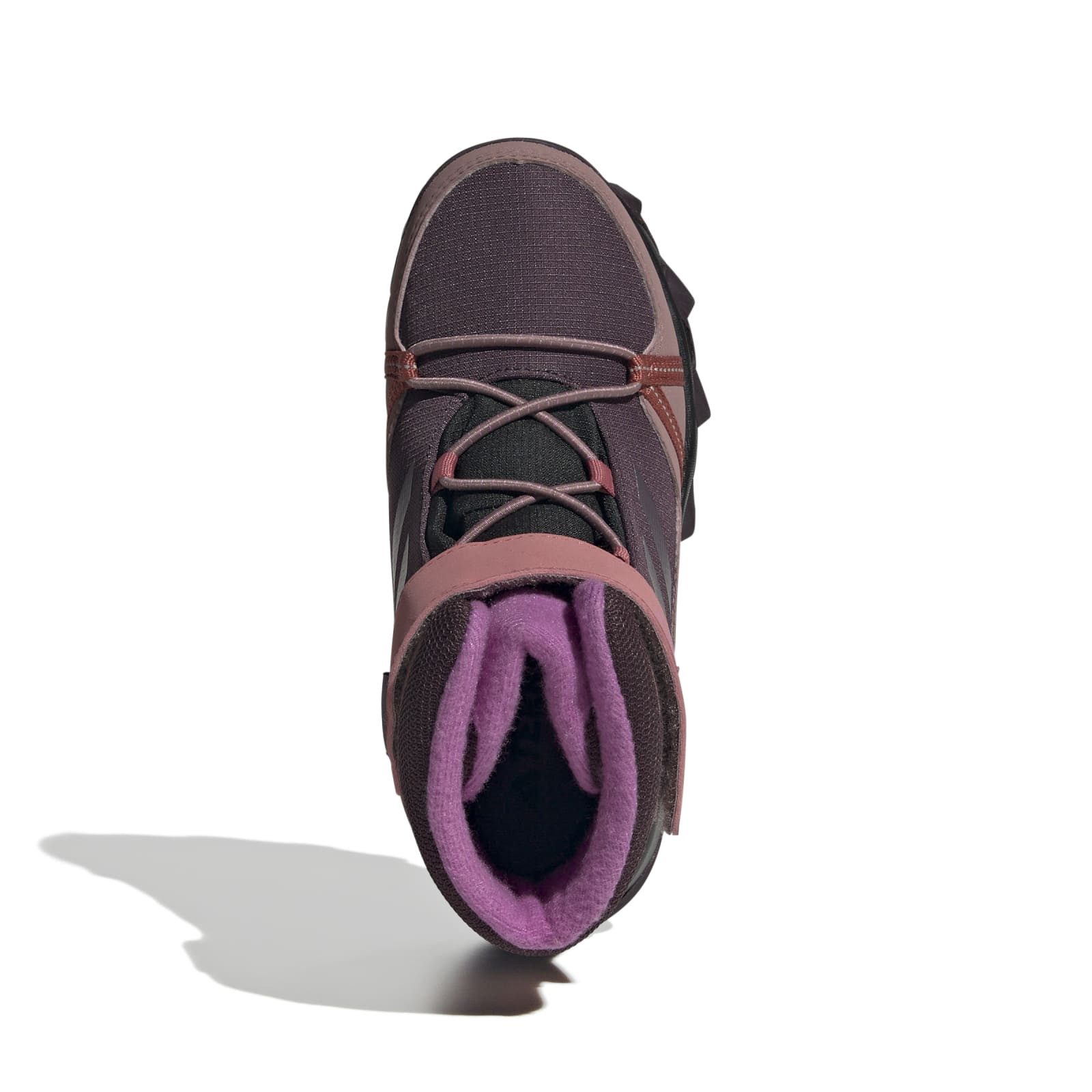 adidas Performance Winter-Wanderschuhe Terrex Snow Hook-And-Loop COLD.RDY violett/schwarz Laufschuh