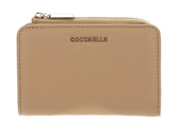 COCCINELLE Geldbörse Metallic Soft, aus echtem Rindsleder