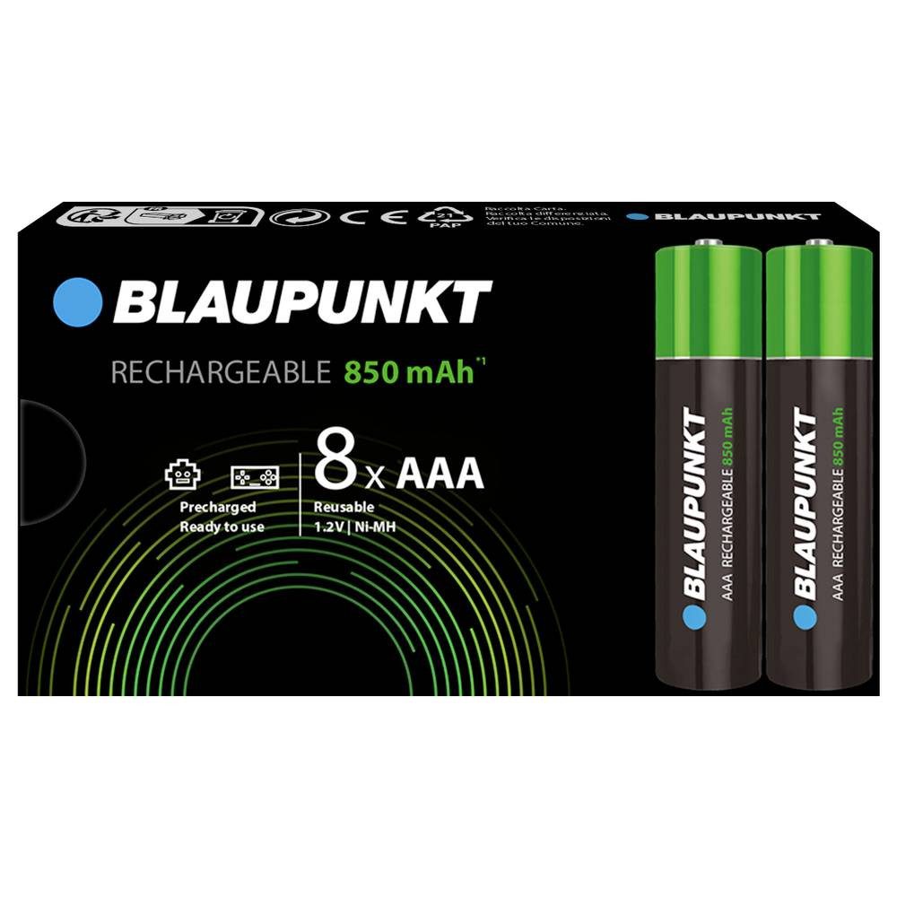 Blaupunkt Rechargeable HR03 AAA 8er Karton 30010181 Akku