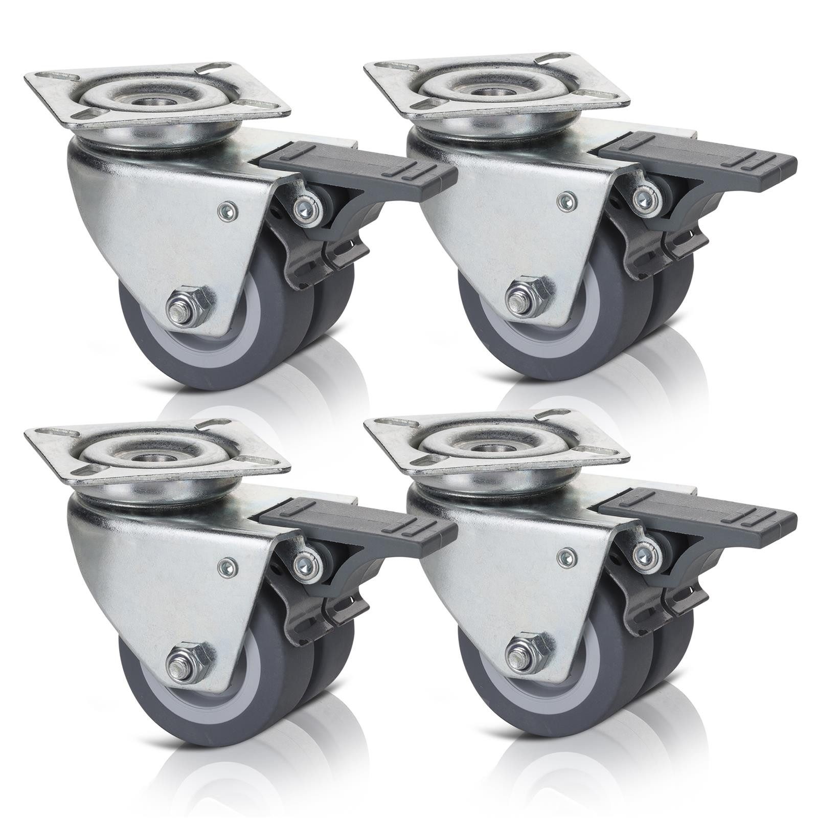 Strandkorb Hanse Strandkorb Strandkorbrollen 4er Set Zwillingsrollen 400 kg günstig online kaufen