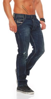 Diesel 5-Pocket-Jeans Diesel Herren Jeans - KROOLEY 0R0LM 5 Pocket Style, Dark Wash, Длина: inch 32