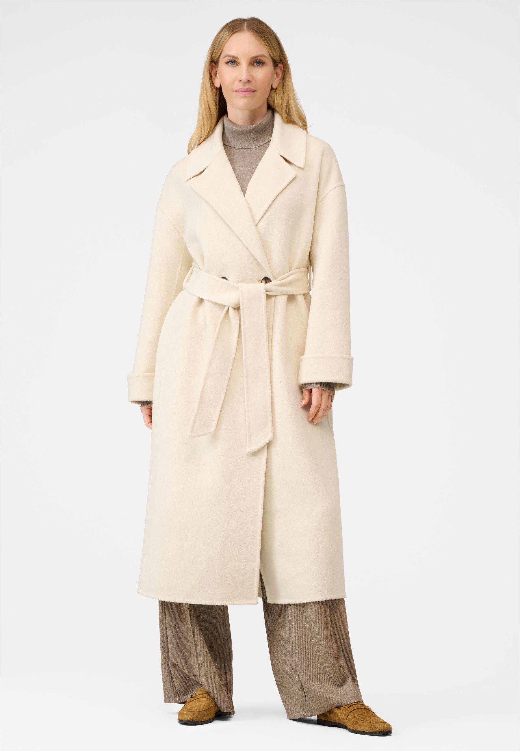 RICANO Wollmantel Elodie Damen Wollmantel mit Reverskragen günstig online kaufen