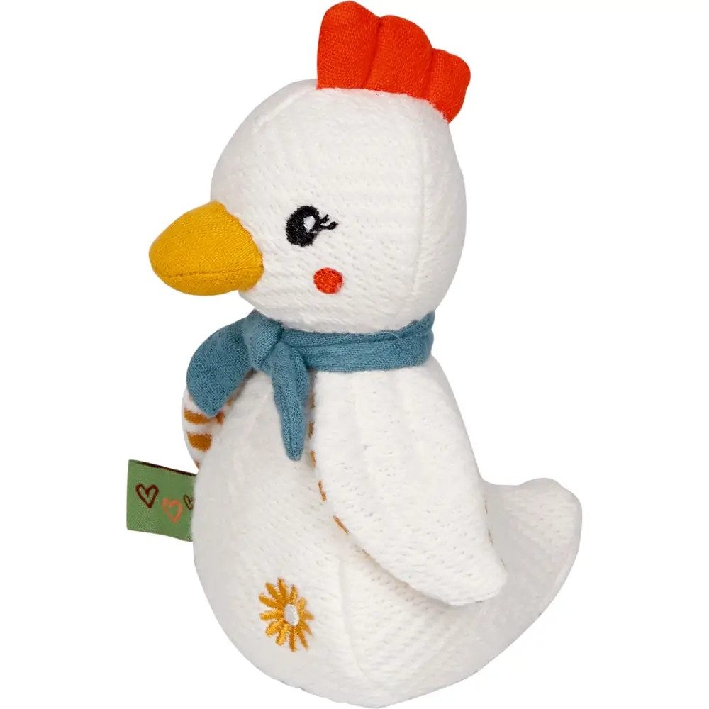 COPPENRATH DIE SPIEGELBURG Greifspielzeug Knistertier Huhn - Little Wonder