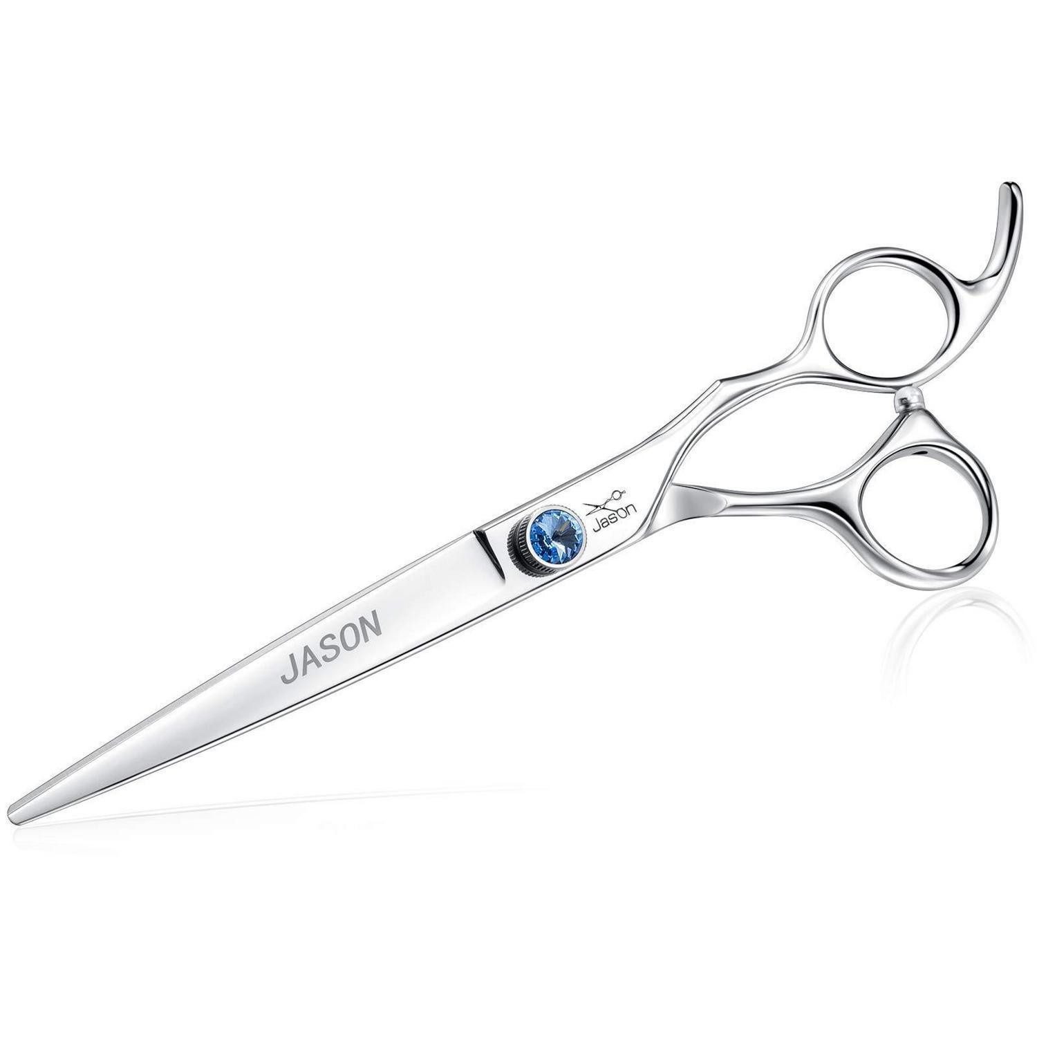 LuxusKollektion Haarschere Hundeschere Gerade 7 Zoll 440C Edelstahl