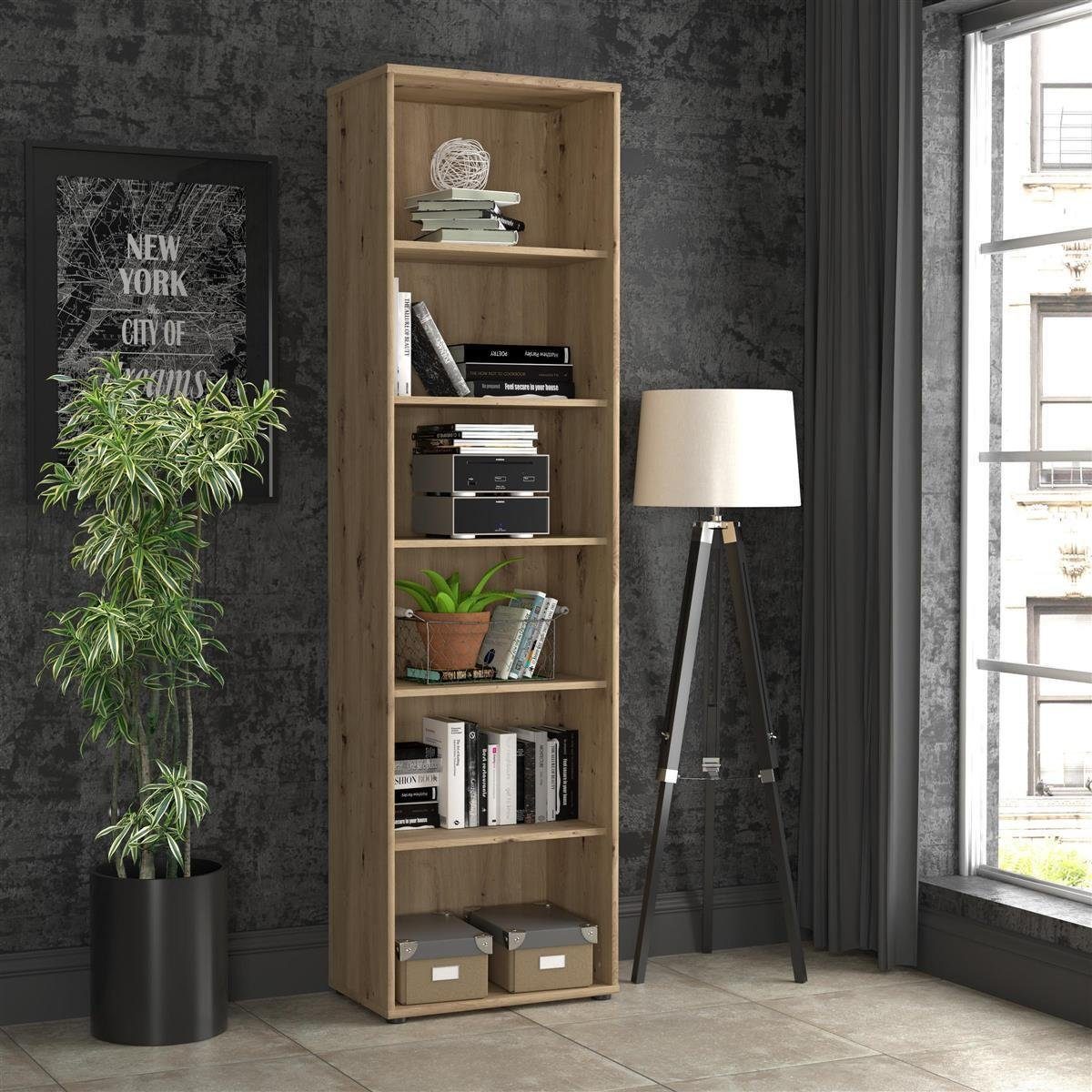 FORTE Regal 54 x 197,5 x 34,8 cm (B/H/T)