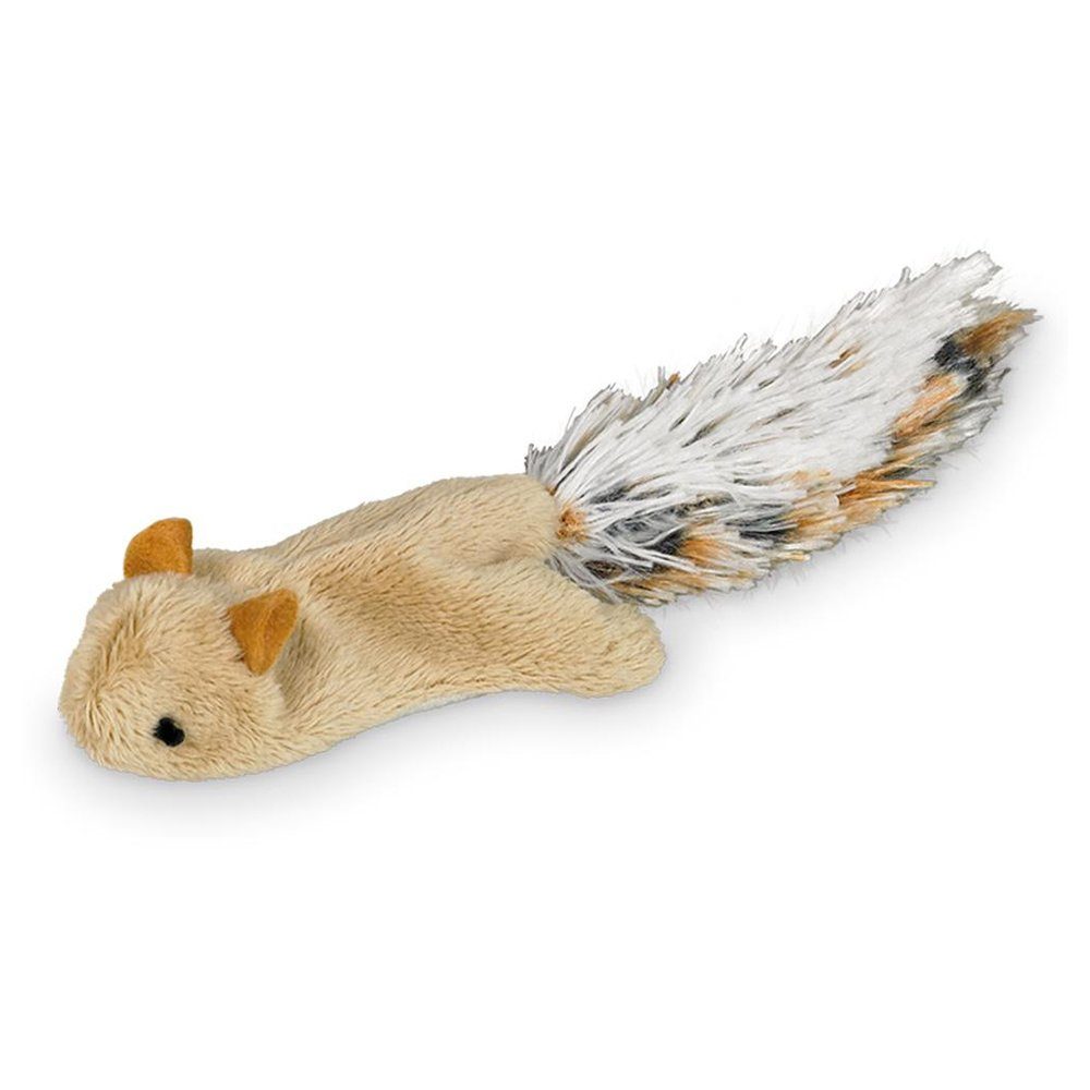 Tierkuscheltier Plüsch Eichhörnchen mit Catnip