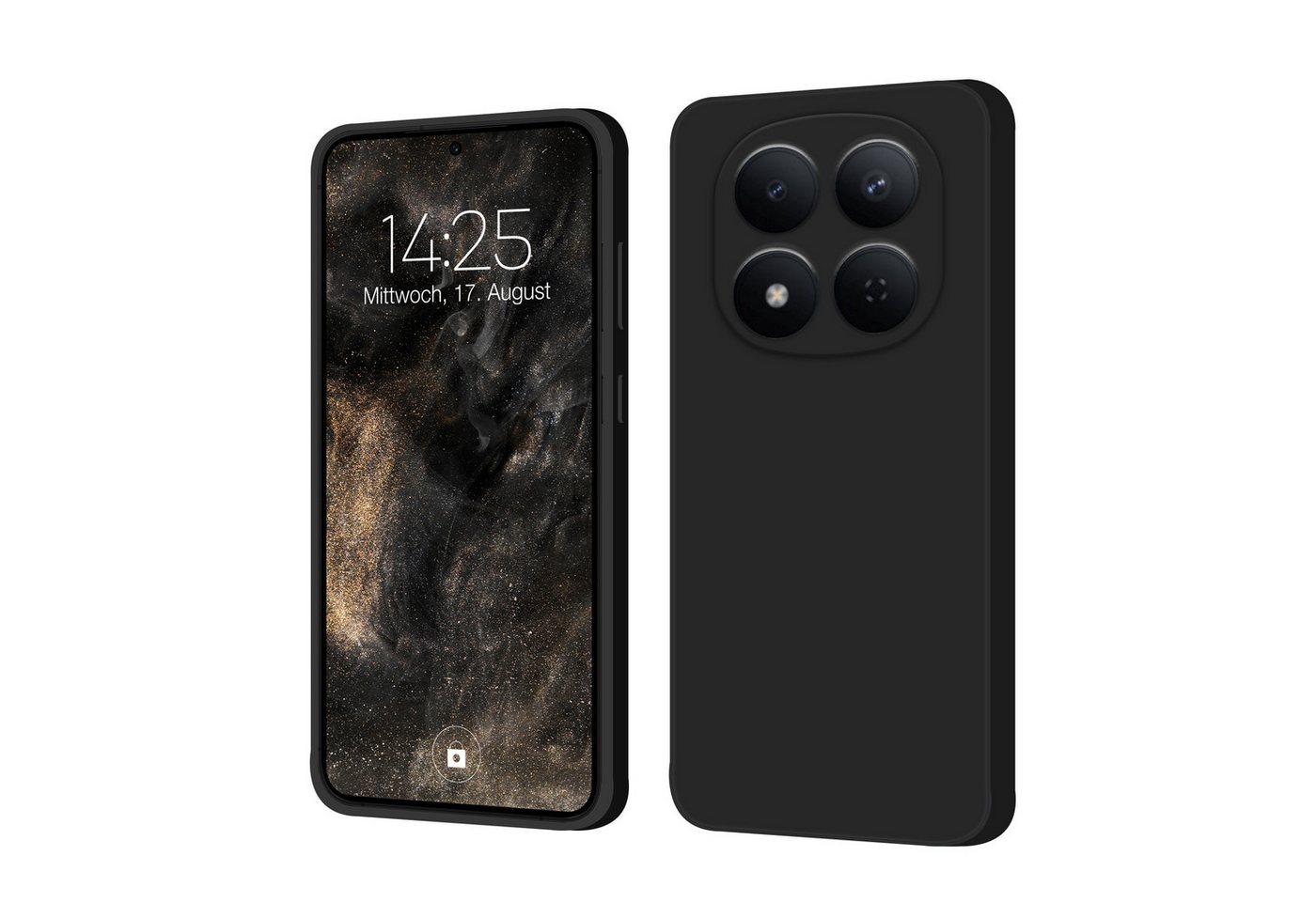Tec-Expert Handyhülle SoftGrip Cover Hülle für Xiaomi Redmi Note 15 Pro 5G 6.83 Zoll, 6.83", Handy Case Bumper integrierter Kameraschutz flexibel