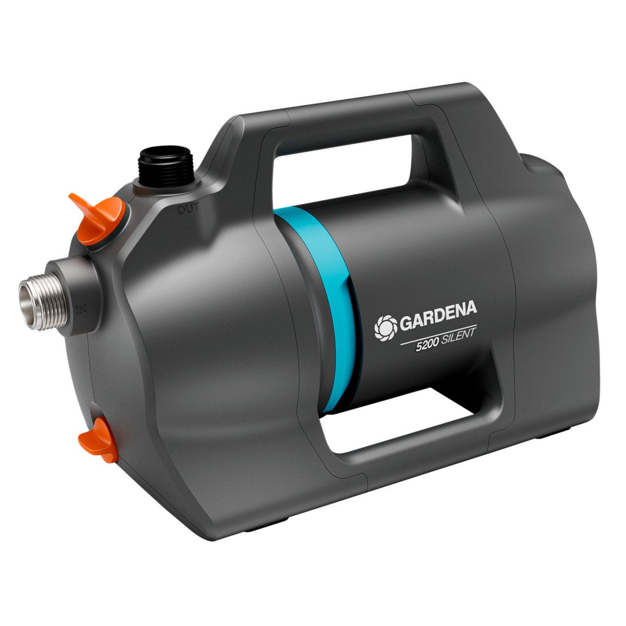GARDENA Wasserpumpe Gardena Gartenpumpe Silent max. Fördermenge: 5.300