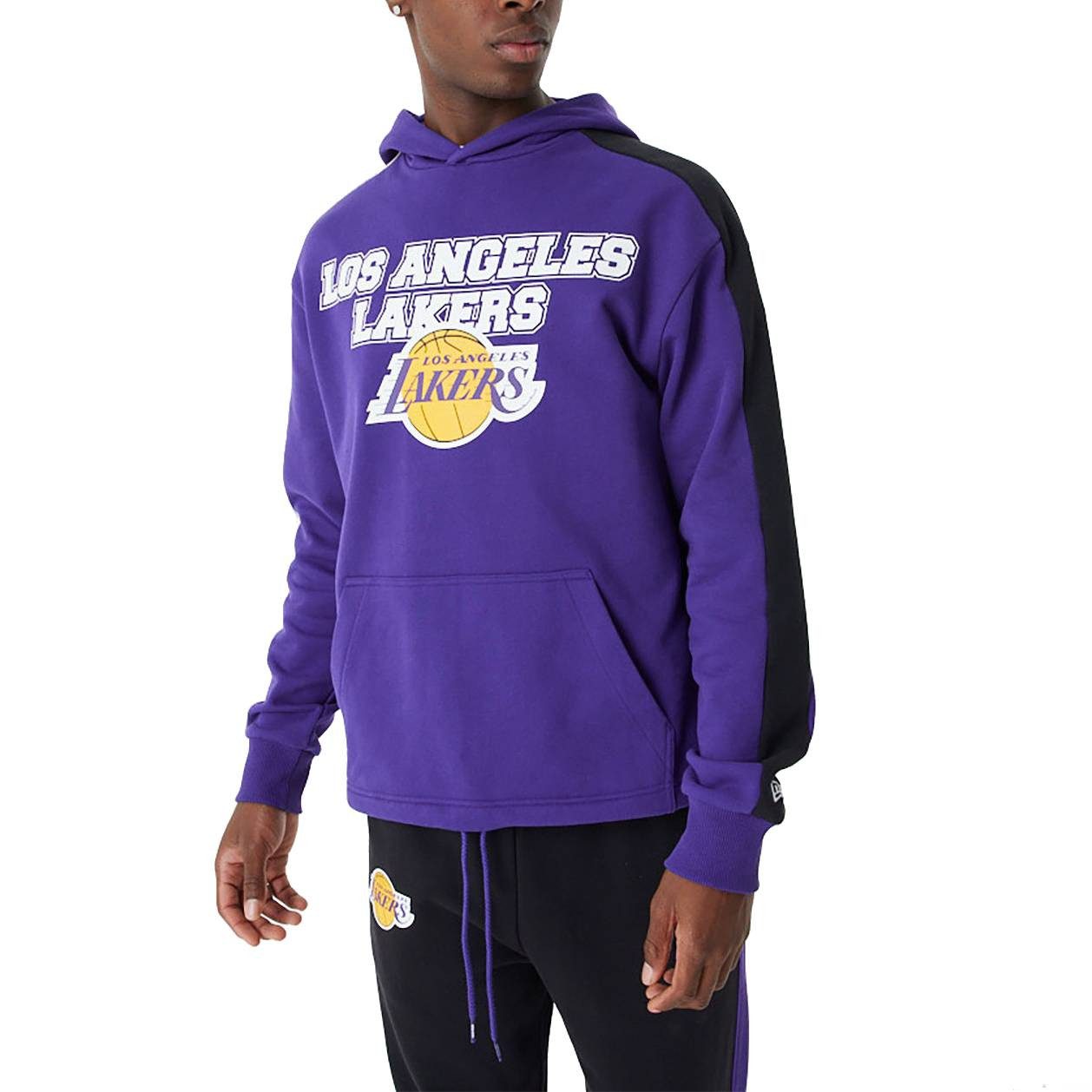 New Era Hoodie Hoodie New Era NBA Los Angeles Lakers Large Graphic (1-tlg) "Los Angeles Lakers" Logo-Stitch auf der Vorderseite