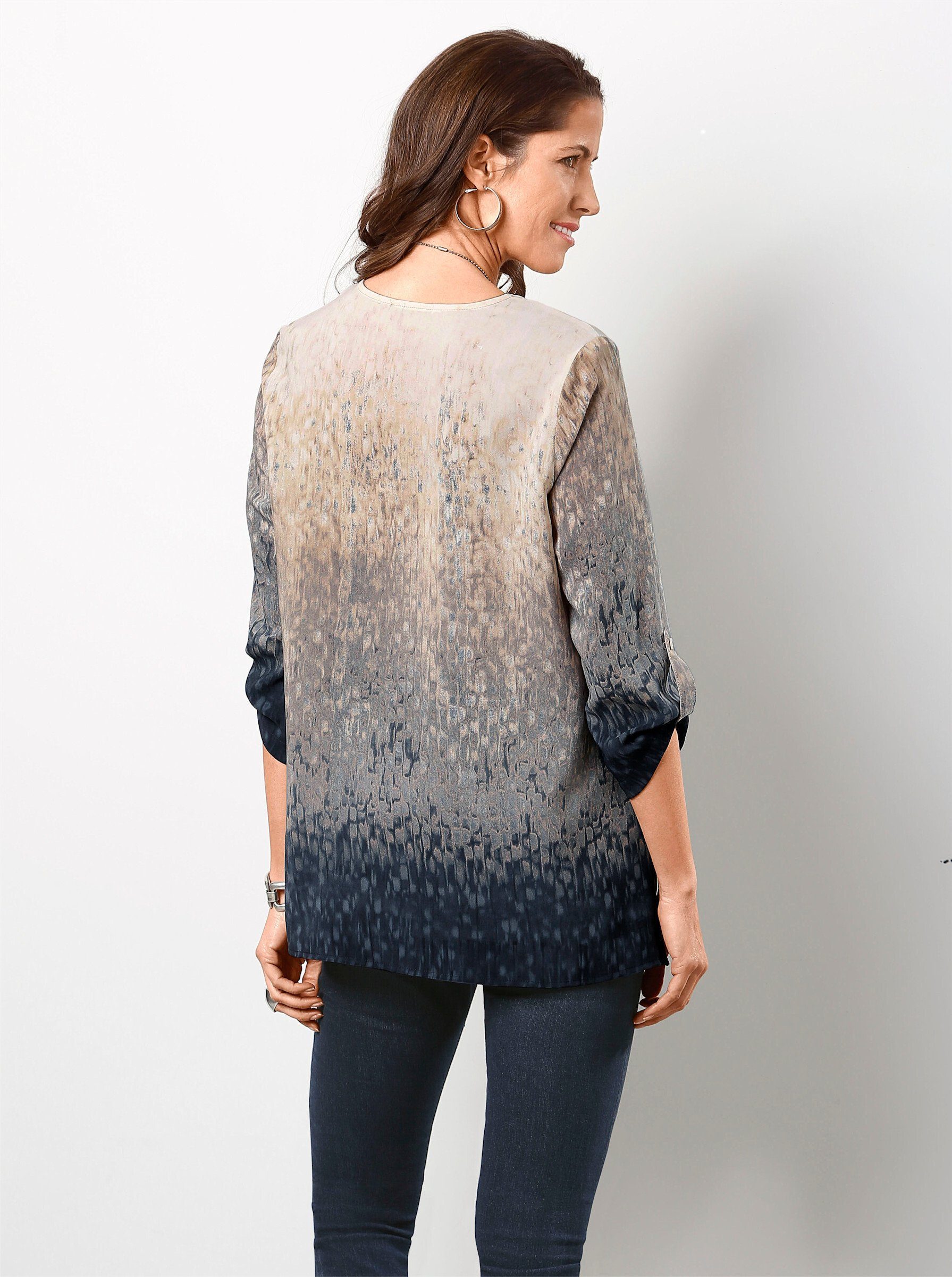Sieh an! Klassische Bluse Schlupfbluse günstig online kaufen
