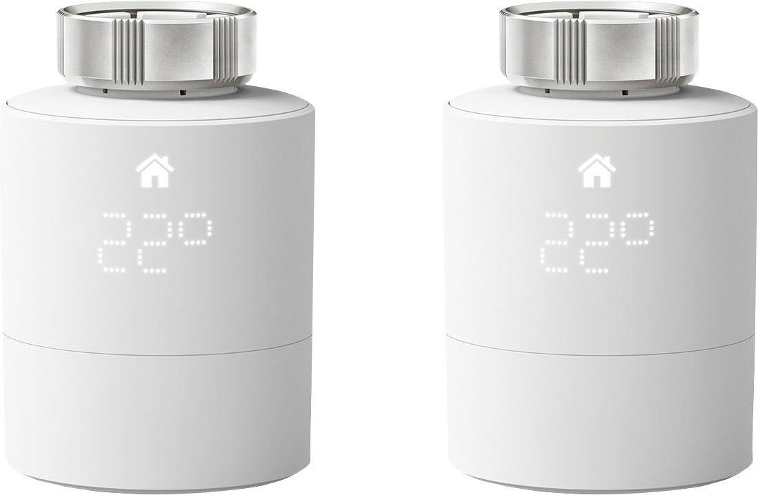 zur Heizkörperthermostat Tado Einzelraumsteuerung, Pack, Smartes - Duo Heizkörper-Thermostat (Packung)