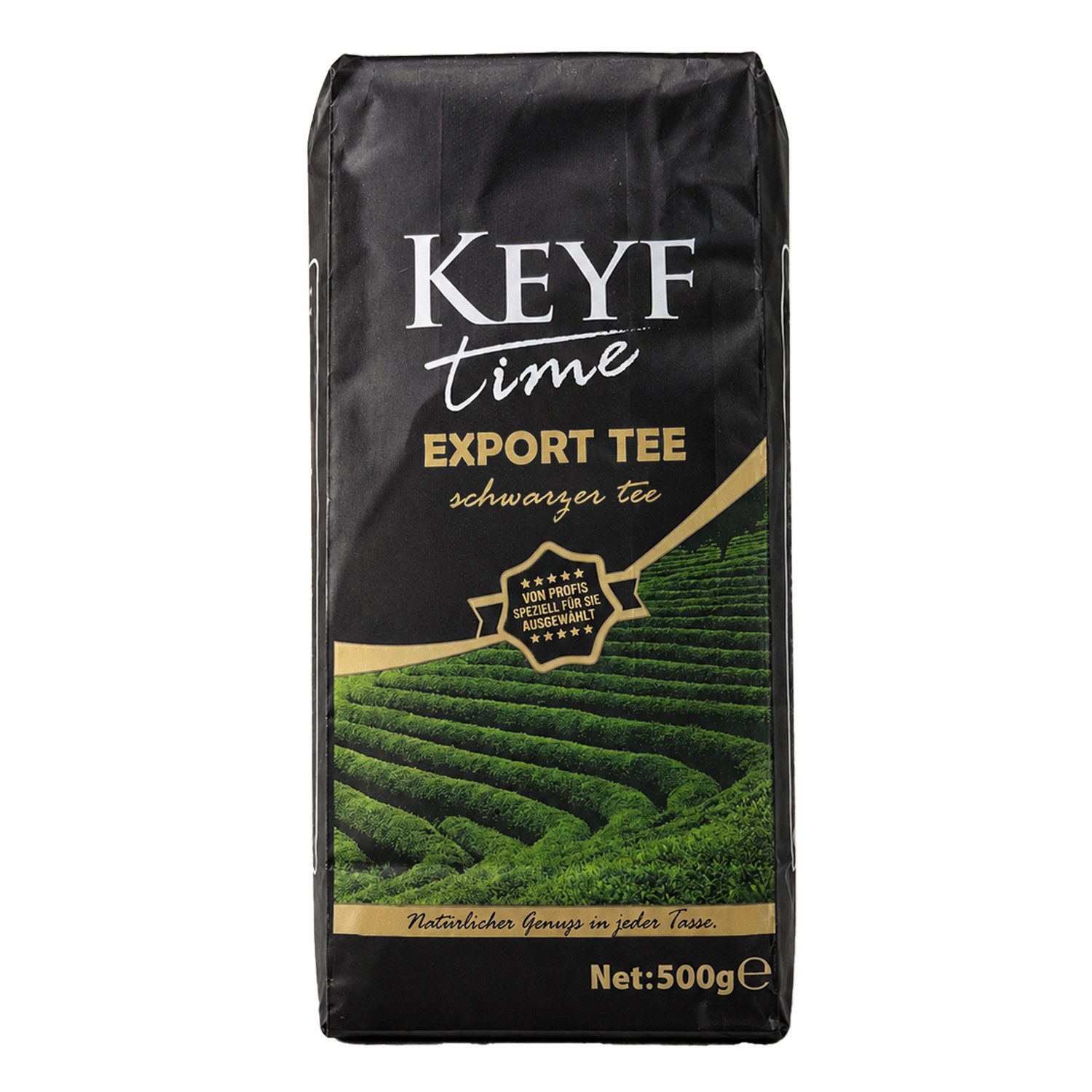 KEYF TİME Tee Schwarzer Tee Export - Voor een Traditioneel Theemoment 500 g, 500 g, Aromatischer Tee mit weichem Geschmack und langem Abgang