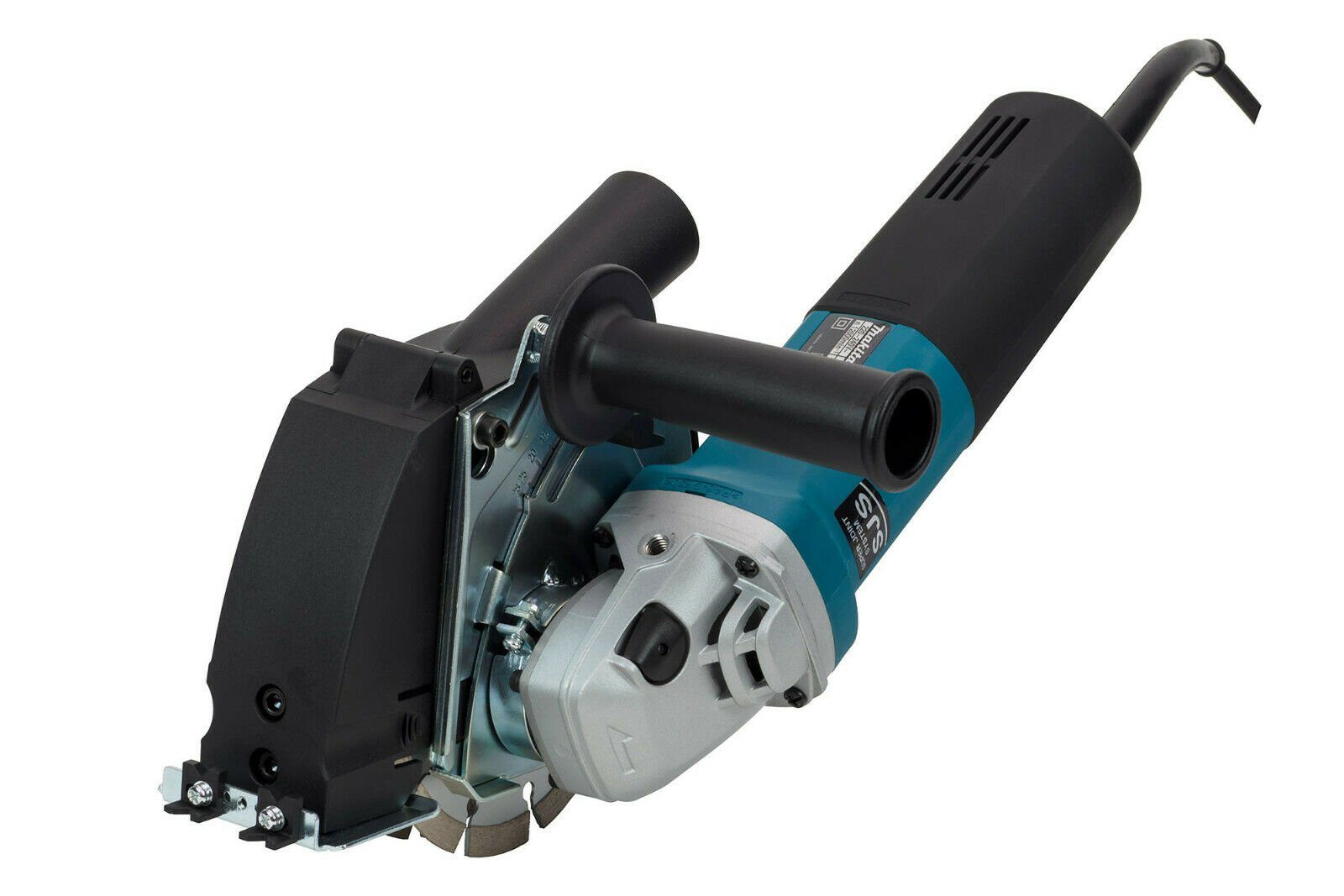 Trongaard Winkelschleifer MAUERNUTFRÄSE / SCHLITZFRÄSE / 1.400W / 125MM, (Komplett-Set)