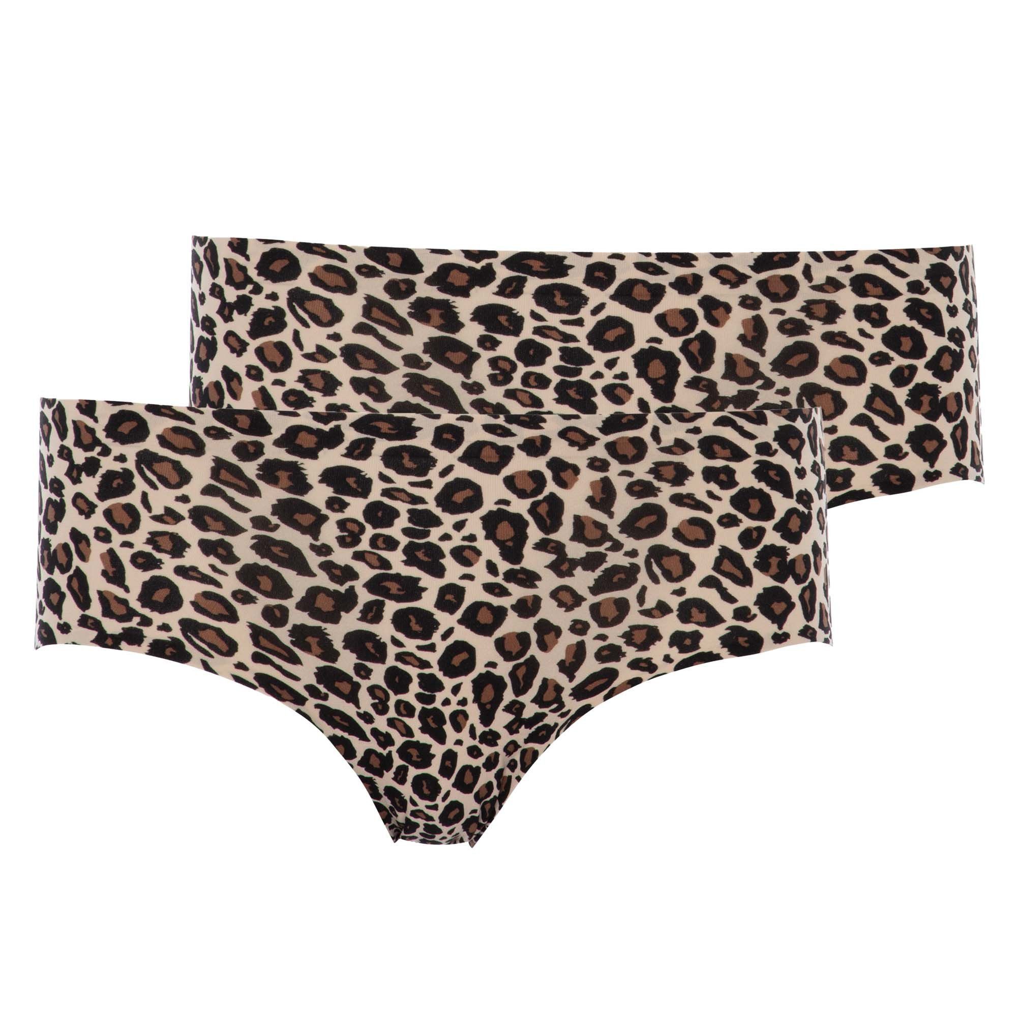 Slip Damen Slip 2er Pack Synthetisch SOFTSTRETCH