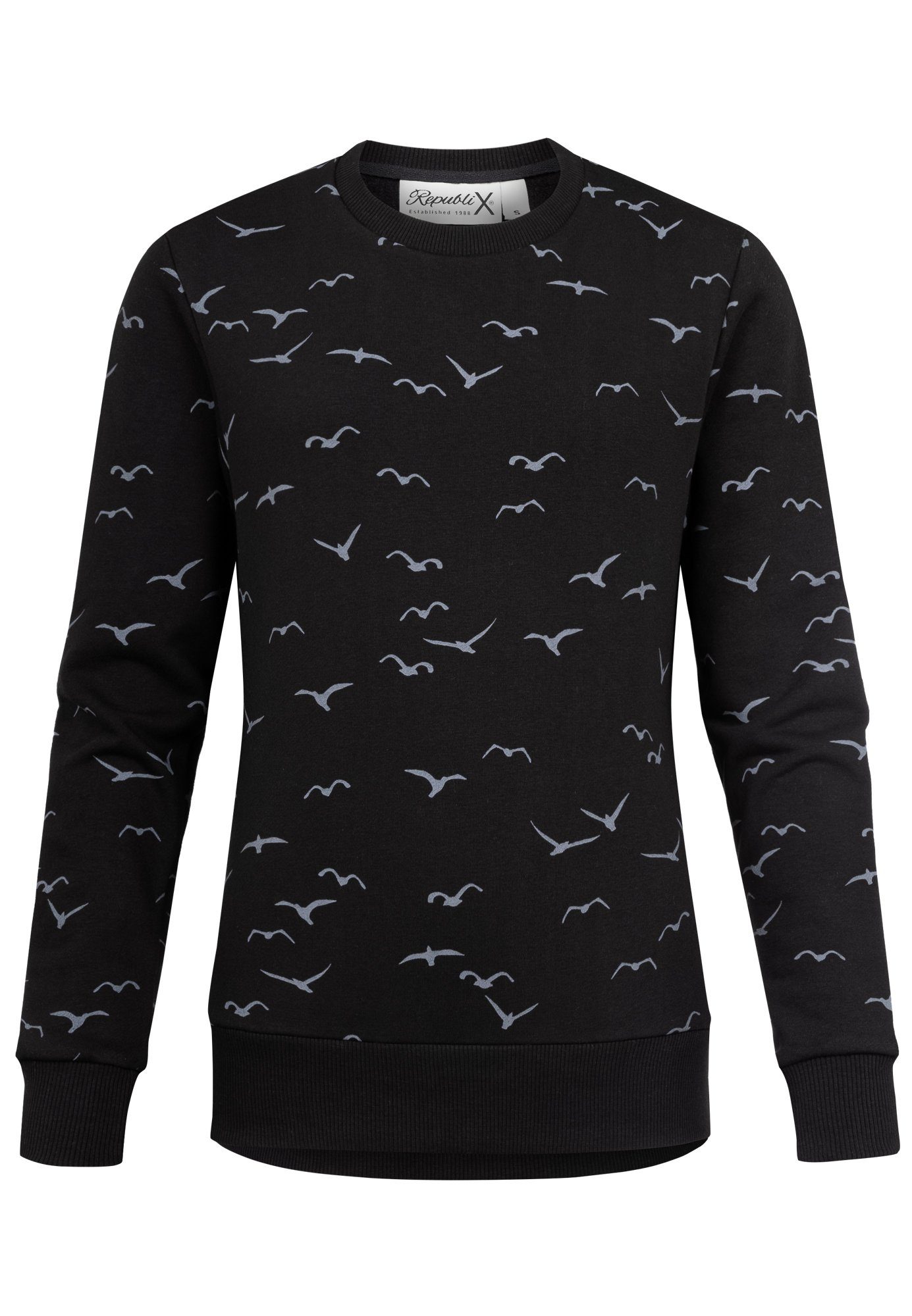 REPUBLIX Sweatshirt ANA Damen Print Kapuzenpullover Sweatjacke Pullover Hoo günstig online kaufen