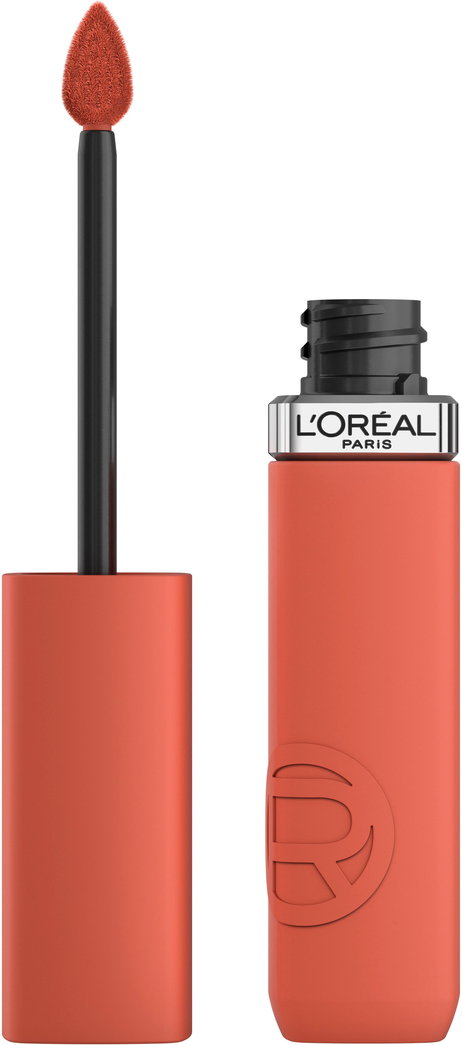 L'ORÉAL PARIS Lippenstift L'Oréal Paris Infaillible Matte Resistance Nude, mit natürlichen Inhaltstoffen